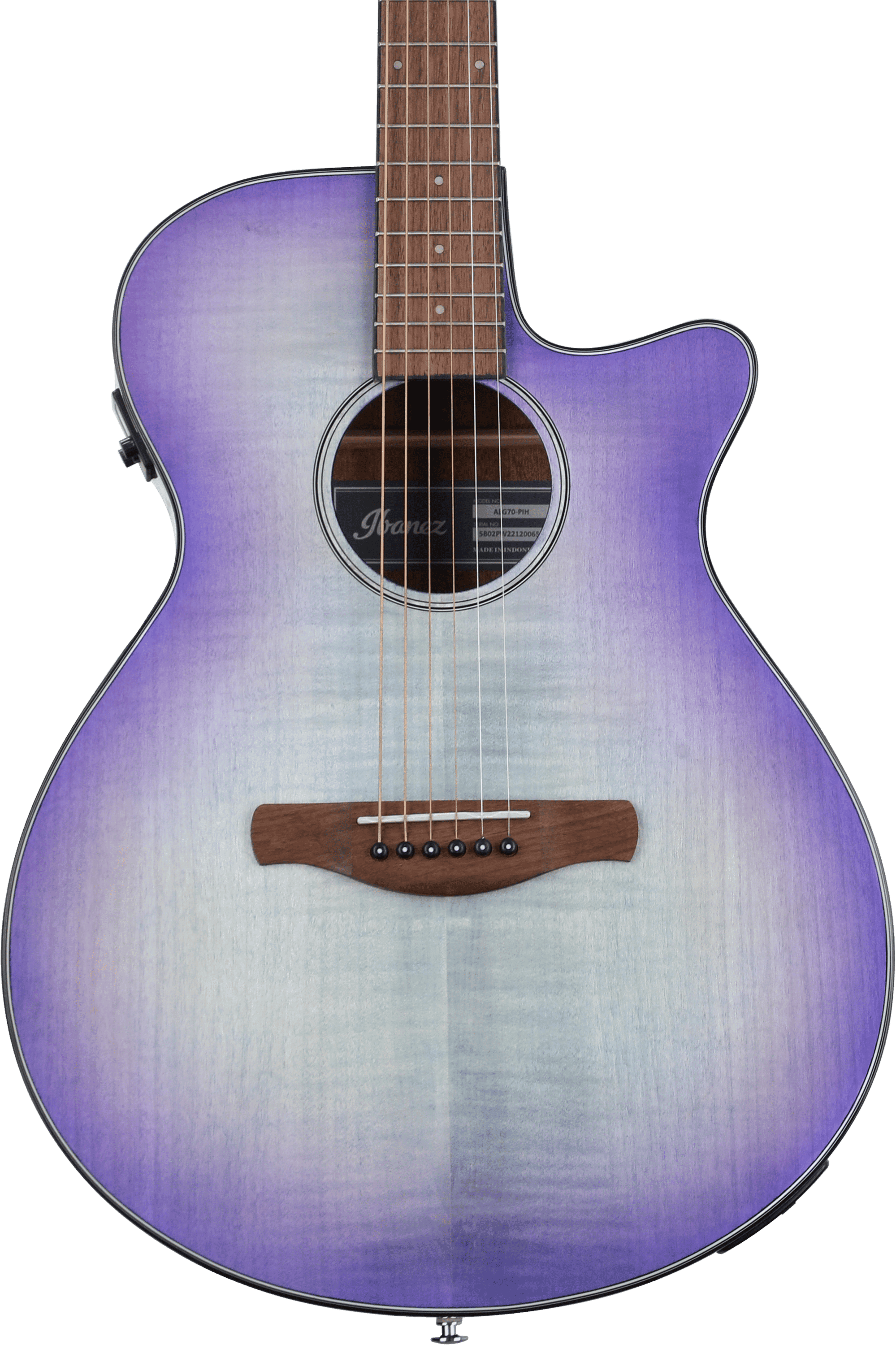 Ibanez AEG70PIH Acoustic-electric Guitar - Purple Iris | Sweetwater