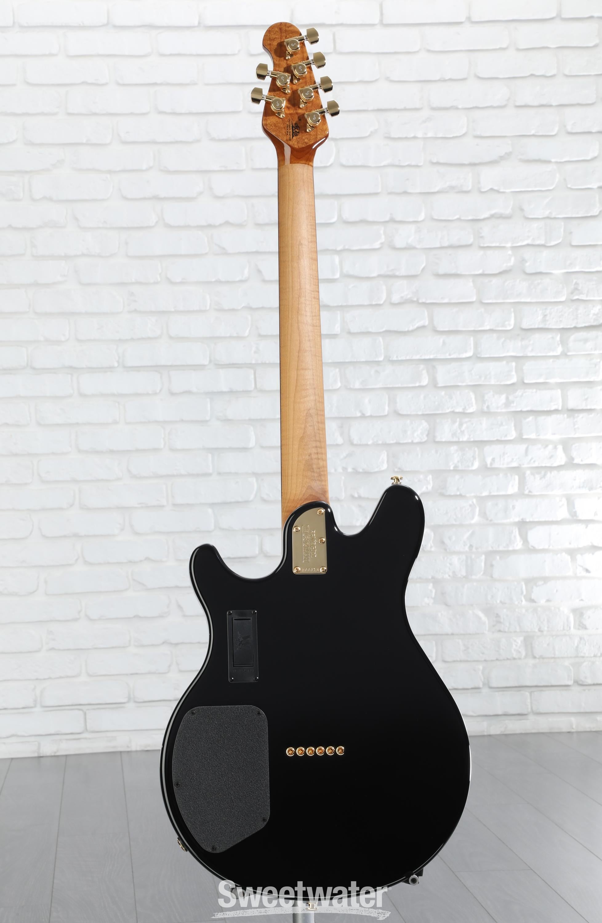 USA製 Music man Valentineモデル Ernie Ball Music Man Valentine Electric Guitar - Black