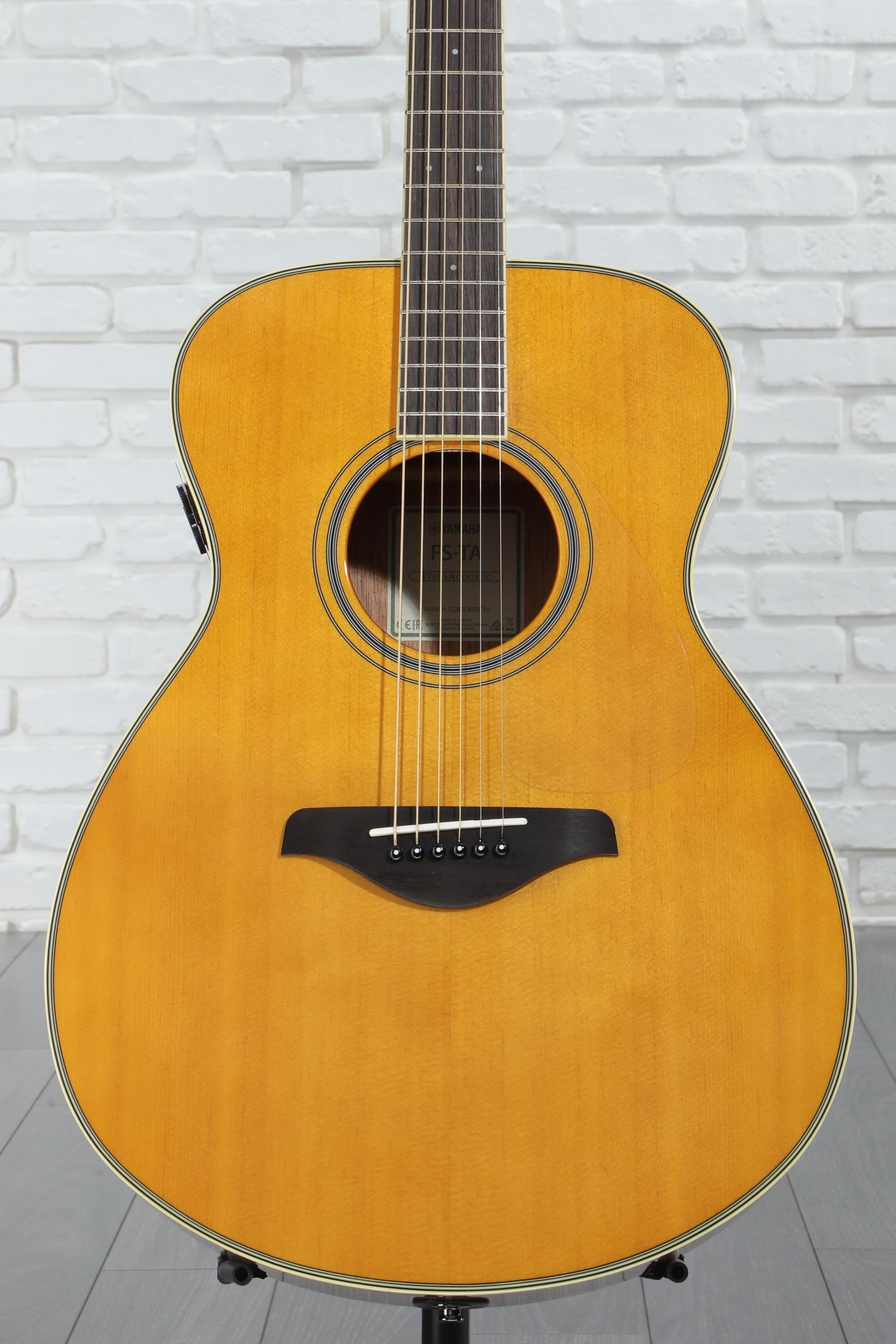 ヤマハ FS-TA トランスギター　トップ単板 Amazon | ヤマハ YAMAHA ギター トランスアコースティックギター