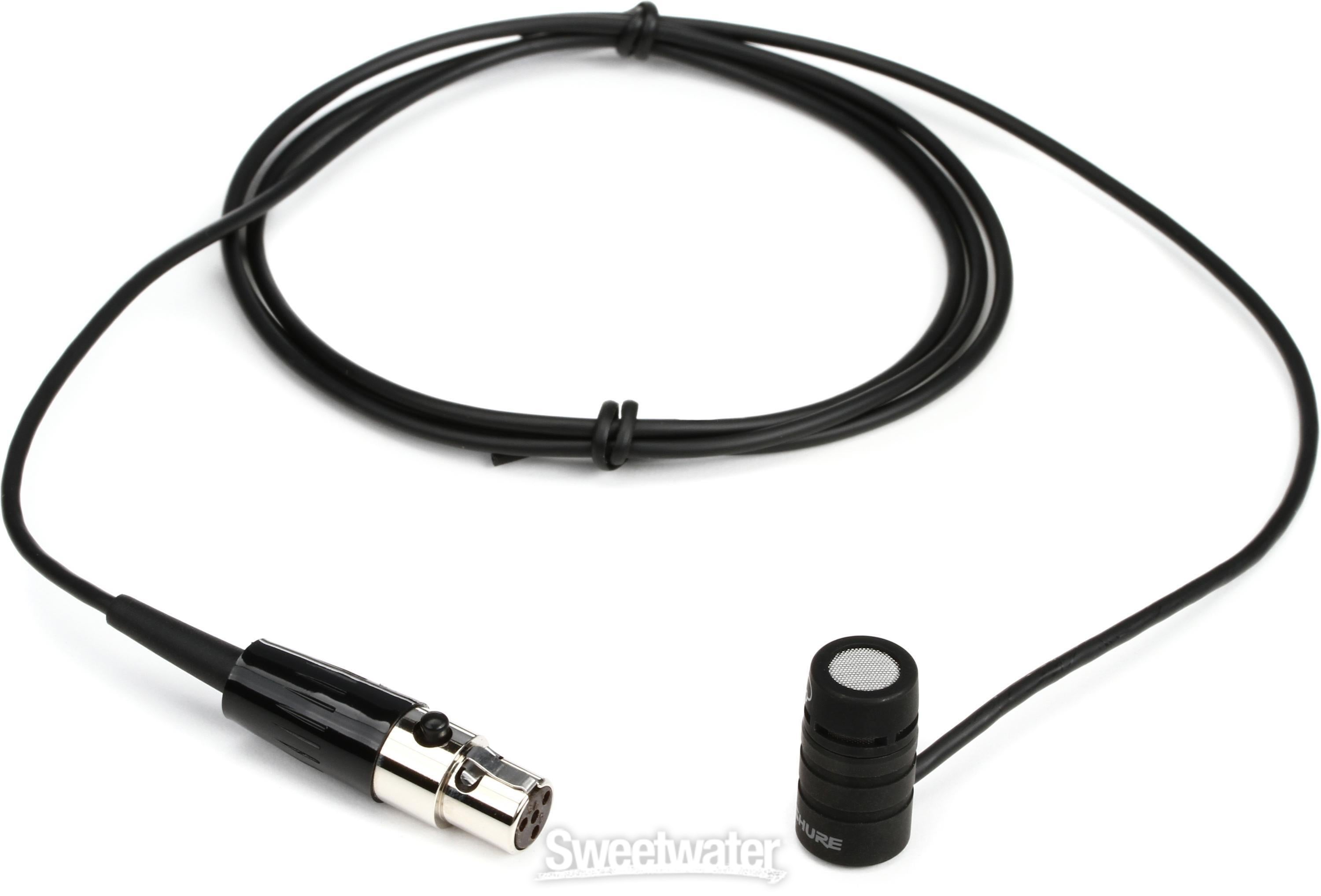 Shure MX184 Supercardioid Lavalier Microphone | Sweetwater