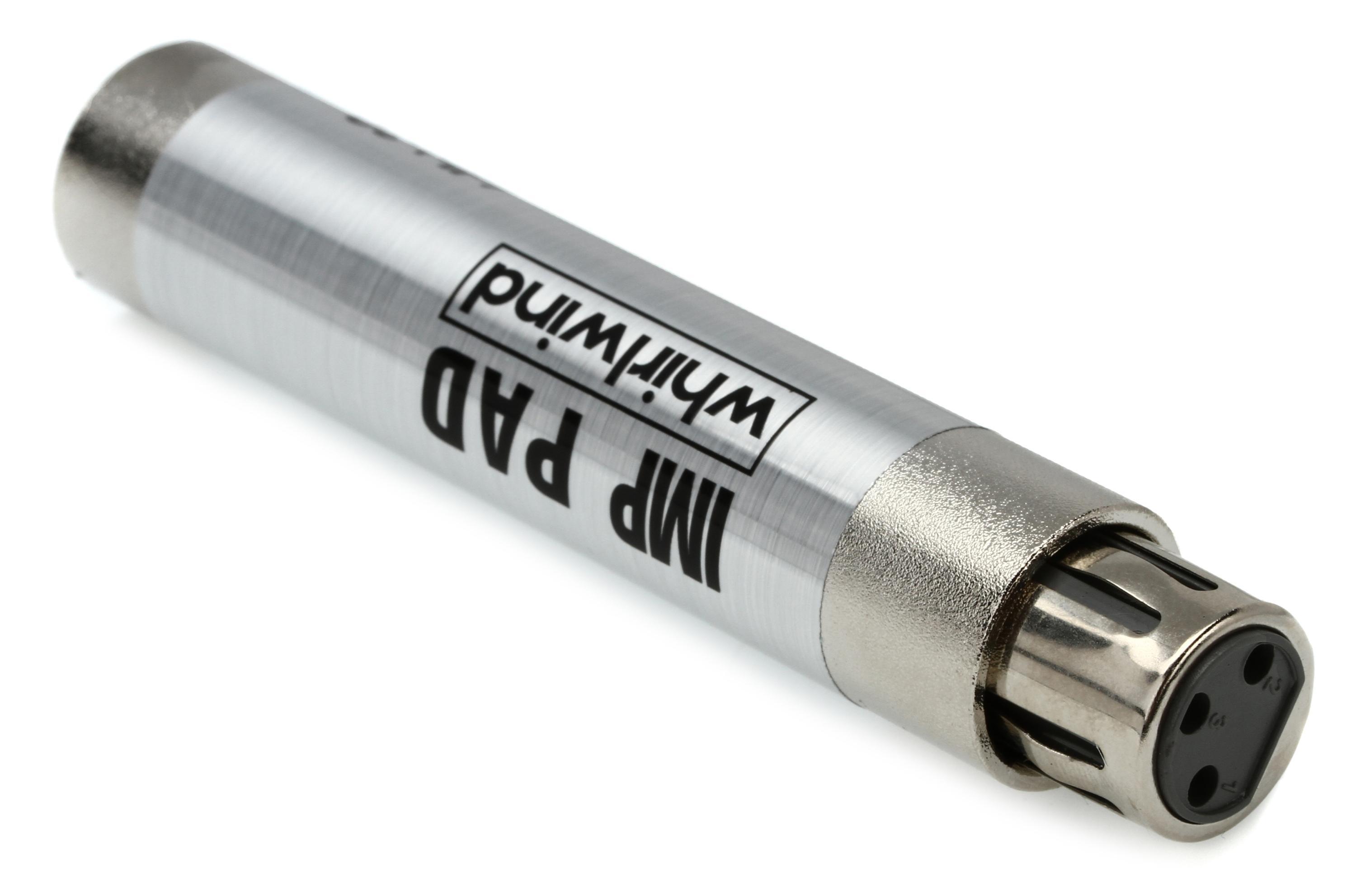 Whirlwind IMP Pad 30 dB Inline Attenuator Sweetwater