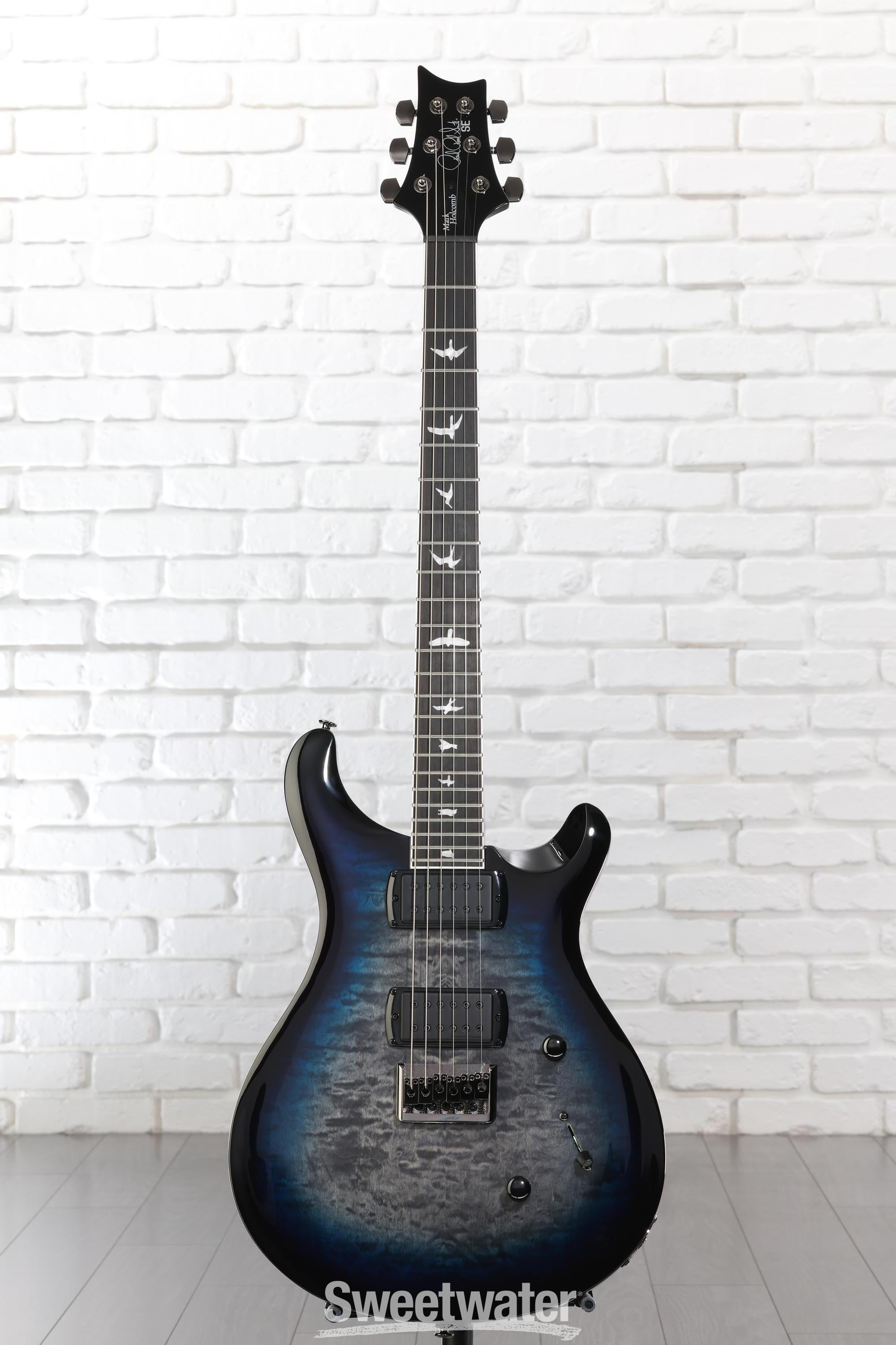 PRS SE Mark Holcomb Signature Electric Guitar - Holcomb Blue Burst