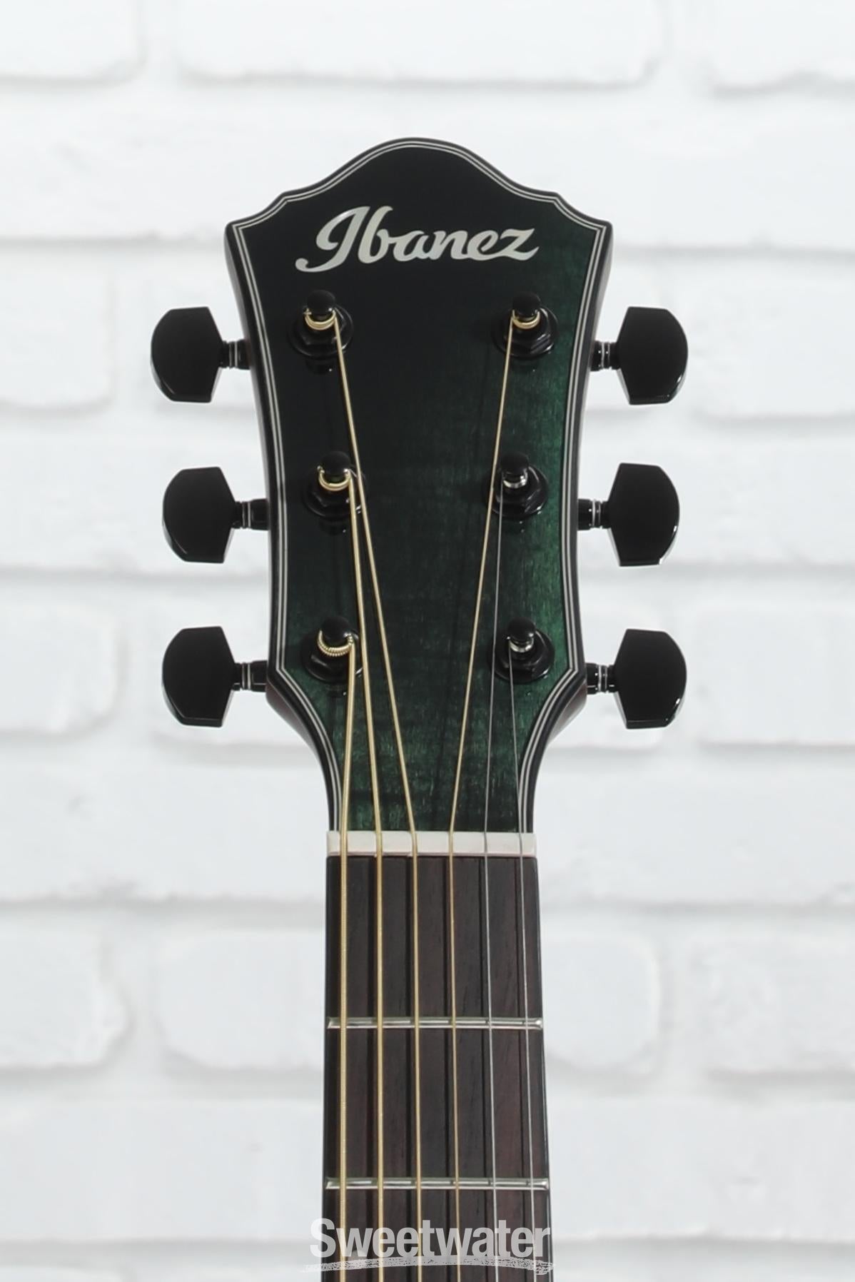 Ibanez AEWC32FMGSF Acoustic-electric Guitar - Dark Green