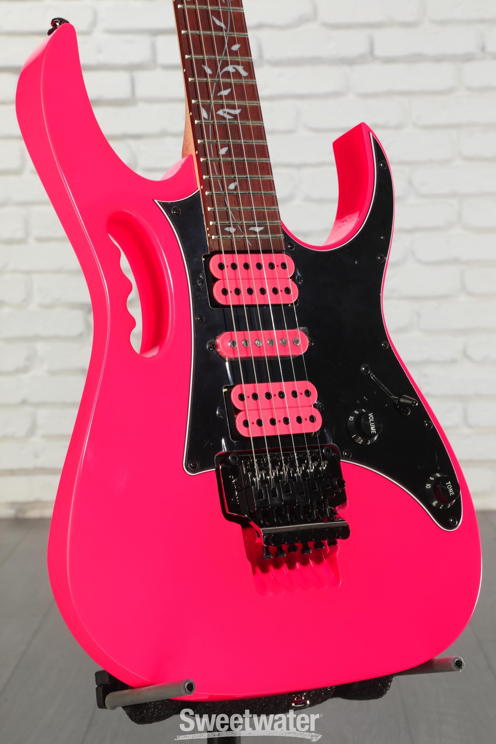 Ibanez Steve Vai Signature JEMJRSP - Pink | Sweetwater