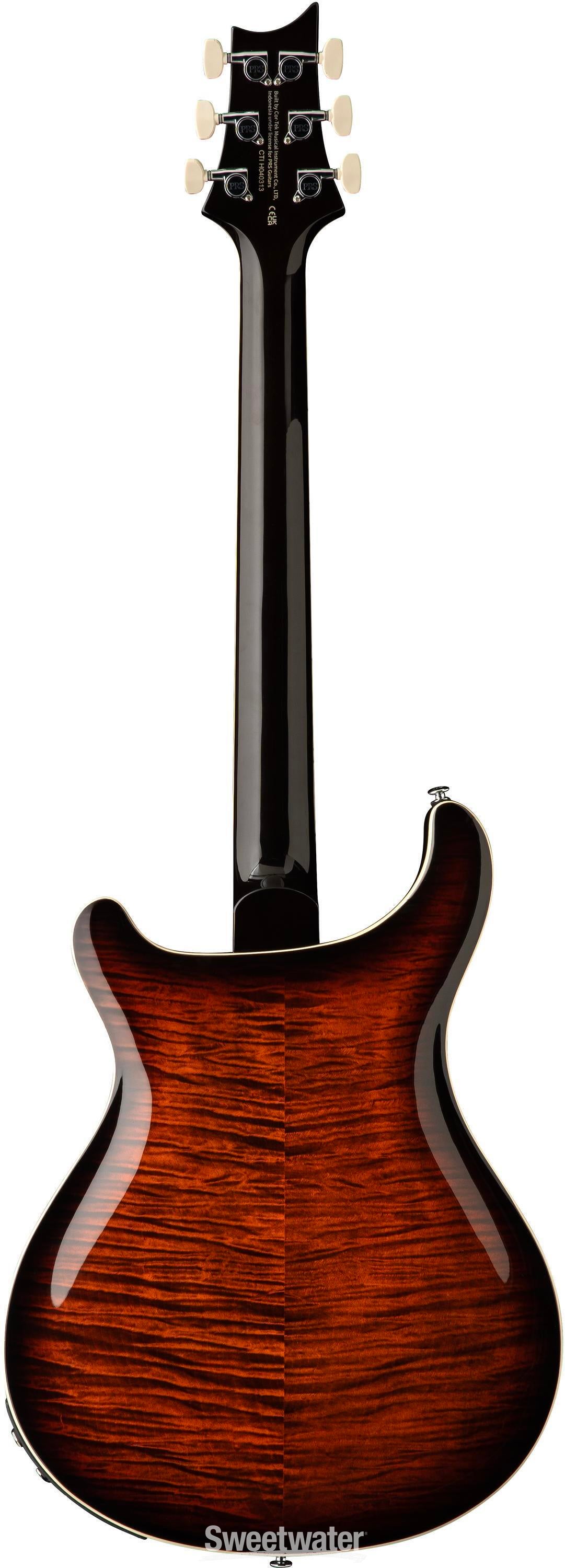 PRS SE Hollowbody II Piezo Electric Guitar - Orange Tiger