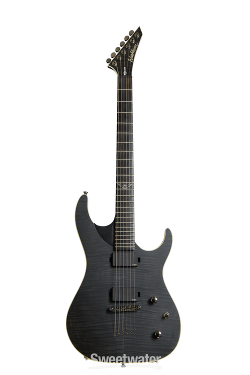 Washburn Parallaxe S10EDLX - Flame Trans Black | Sweetwater Washburn Parallaxe S10EDLX - Flame Trans Black | Sweetwater