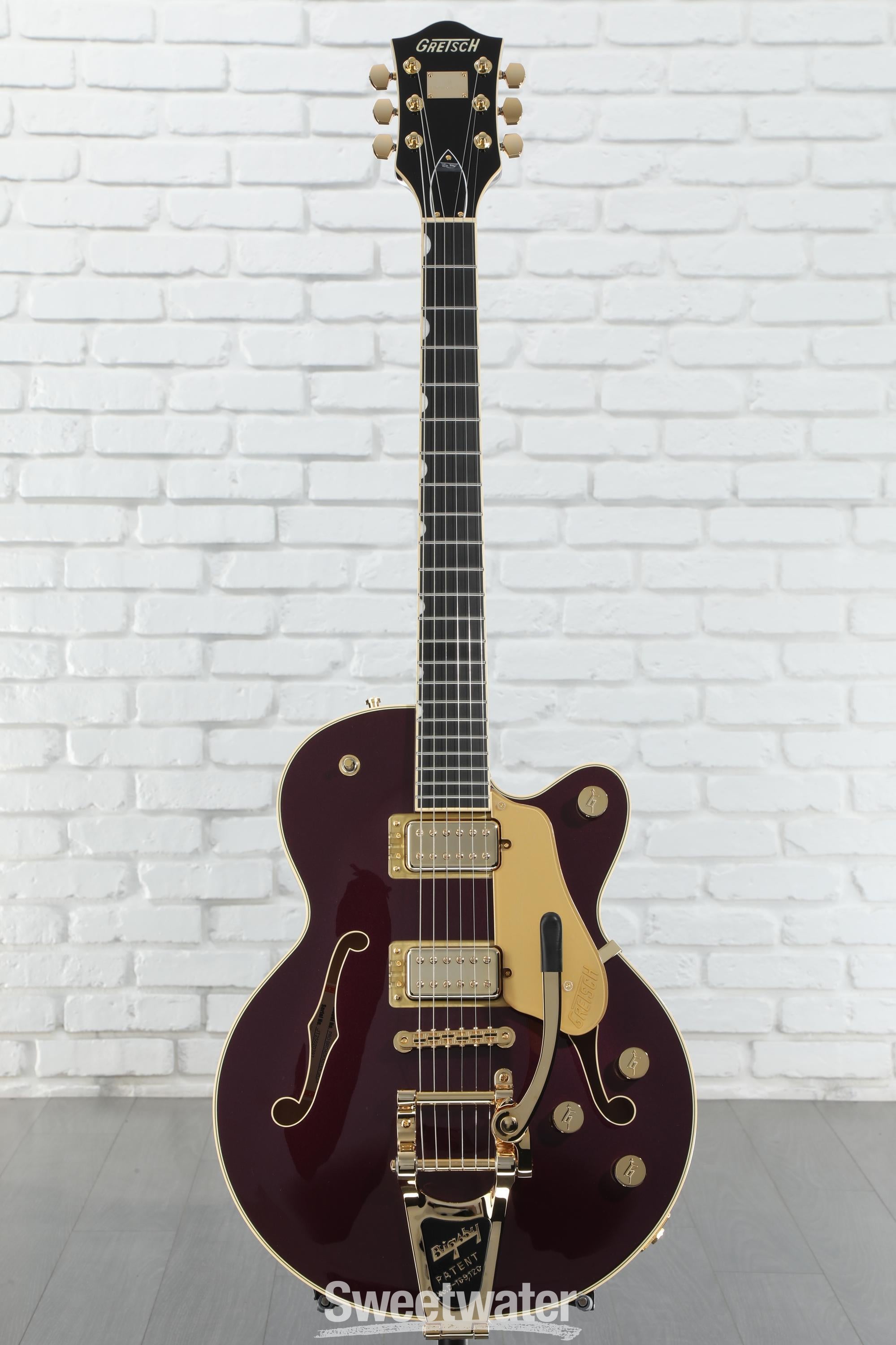 Gretsch Pro Broadkaster Jr. LX Semi-hollow Electric Guitar - Blackberry