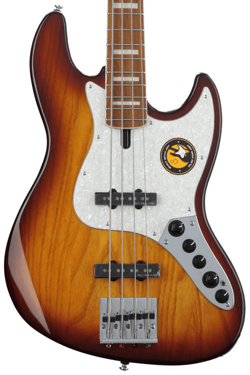 Sire Marcus Miller V8 4-string Bass Guitar - Tobacco Sunburst