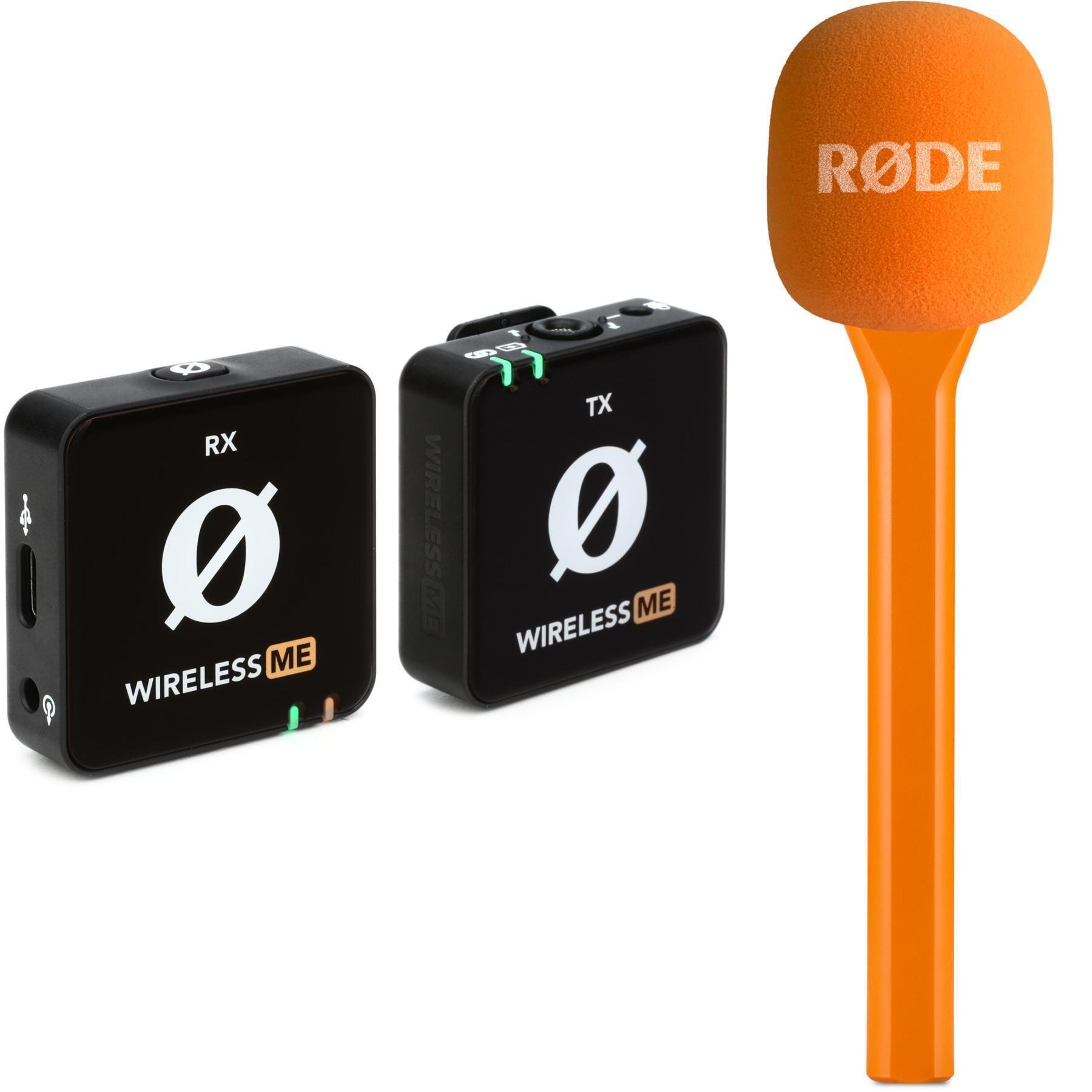 Rode Wireless ME Clip-on Wireless Microphone System with Handheld