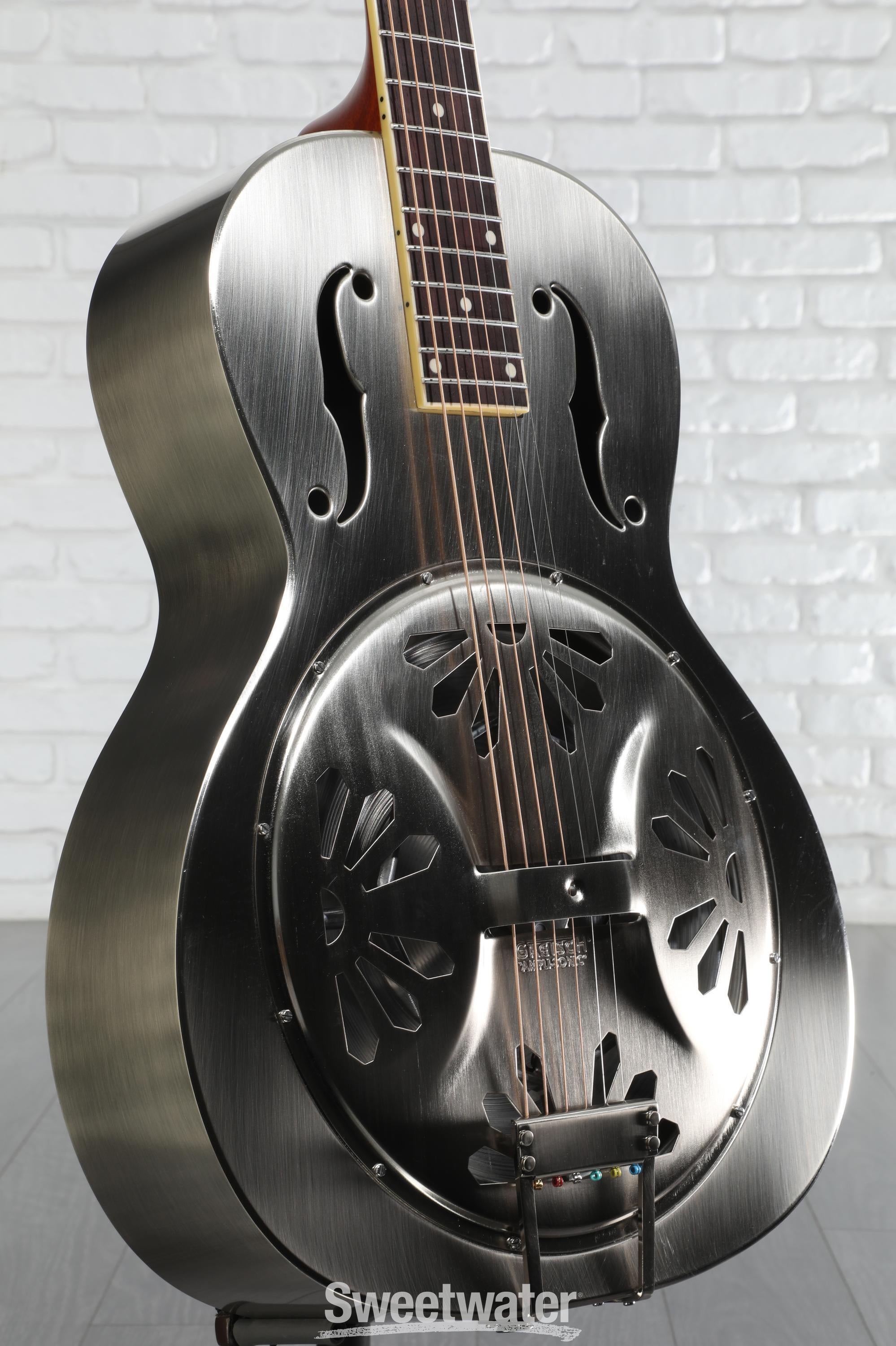 Gretsch G9221 Bobtail Roundneck Resonator - Steel Body