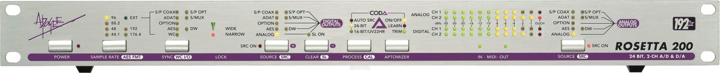 DTM・DAW RITAO CHAN Apogee Rosetta 200 Apogee Rosetta 200