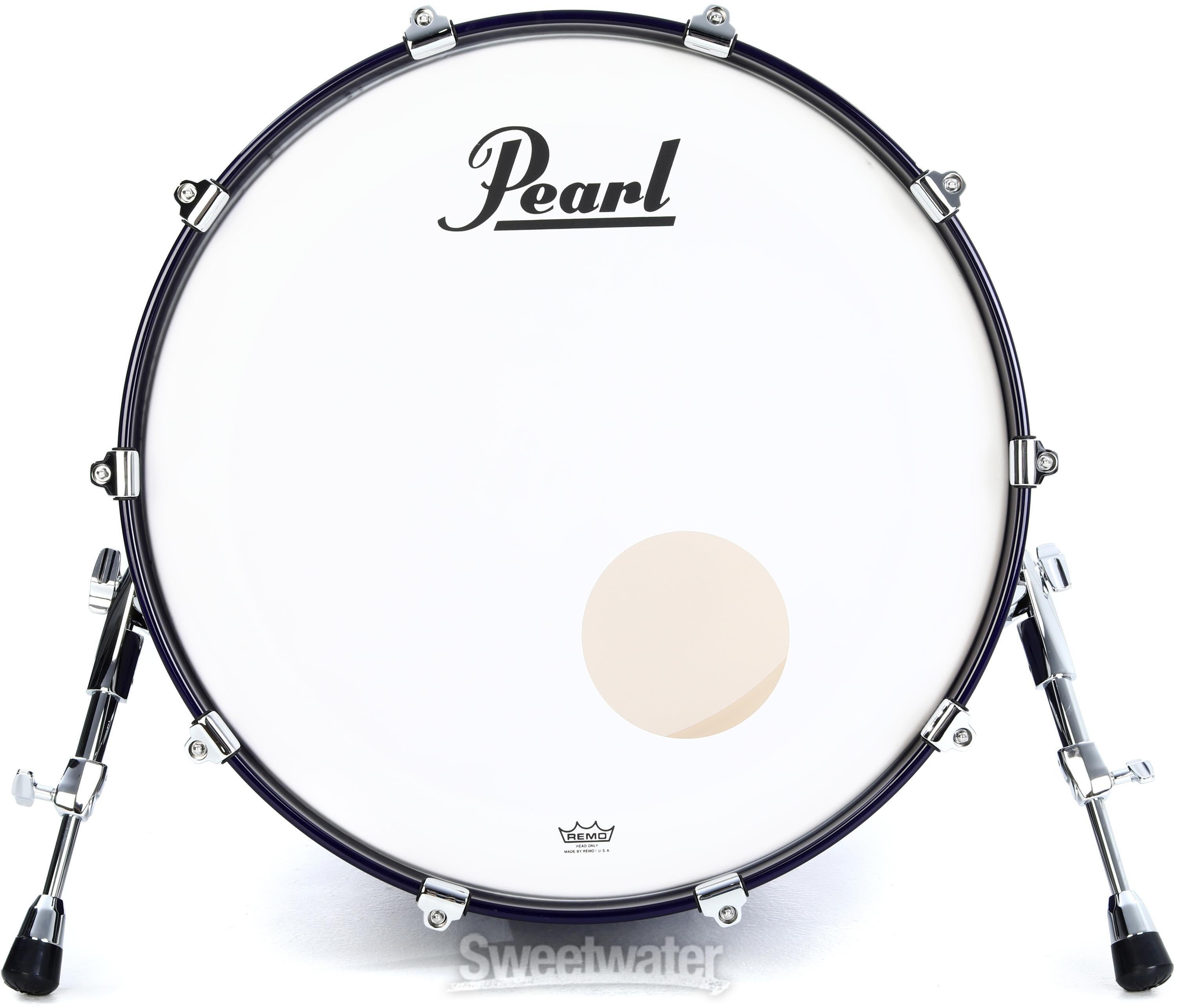 Pearl Masters Maple Pure Bass Drum - 18 x 22 inch - Kobalt Blue