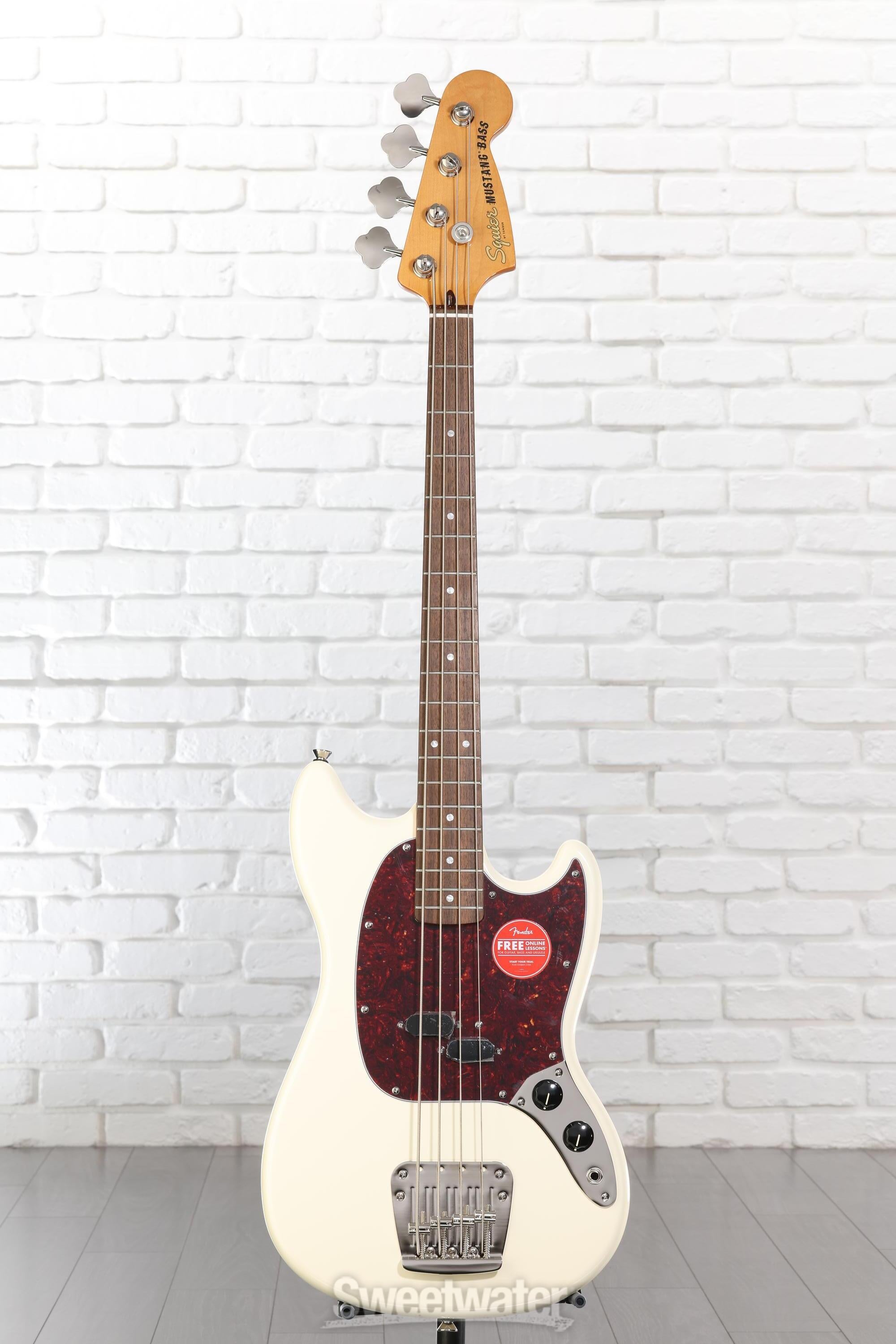 ベース Squier Classic Vibe 60s Mustang Bass Squier Classic Vibe '60s Mustang Bass Guitar Surf Green | Guitar