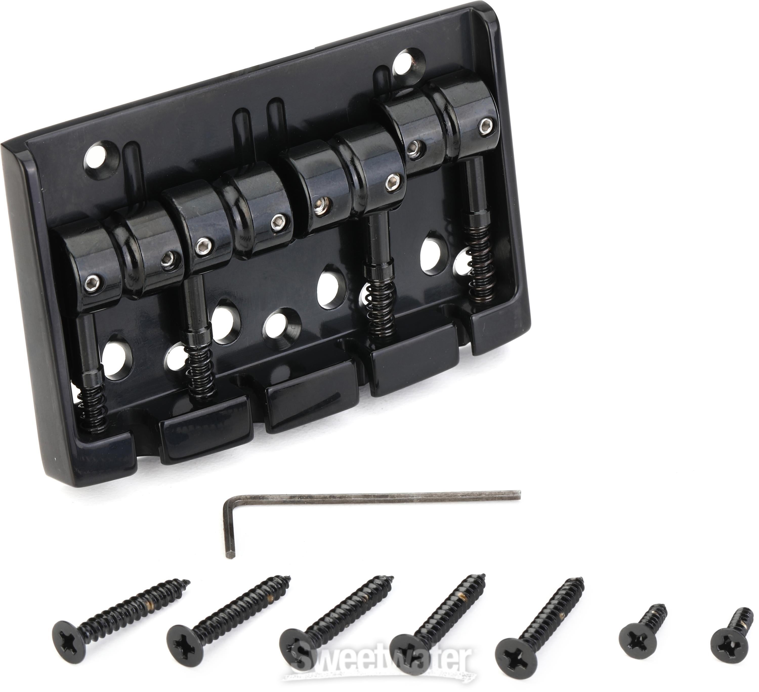 kahoページ Guitar Saddle Bass GOTOH 404SJ-5-CK COSMO BLACK BRIDGE