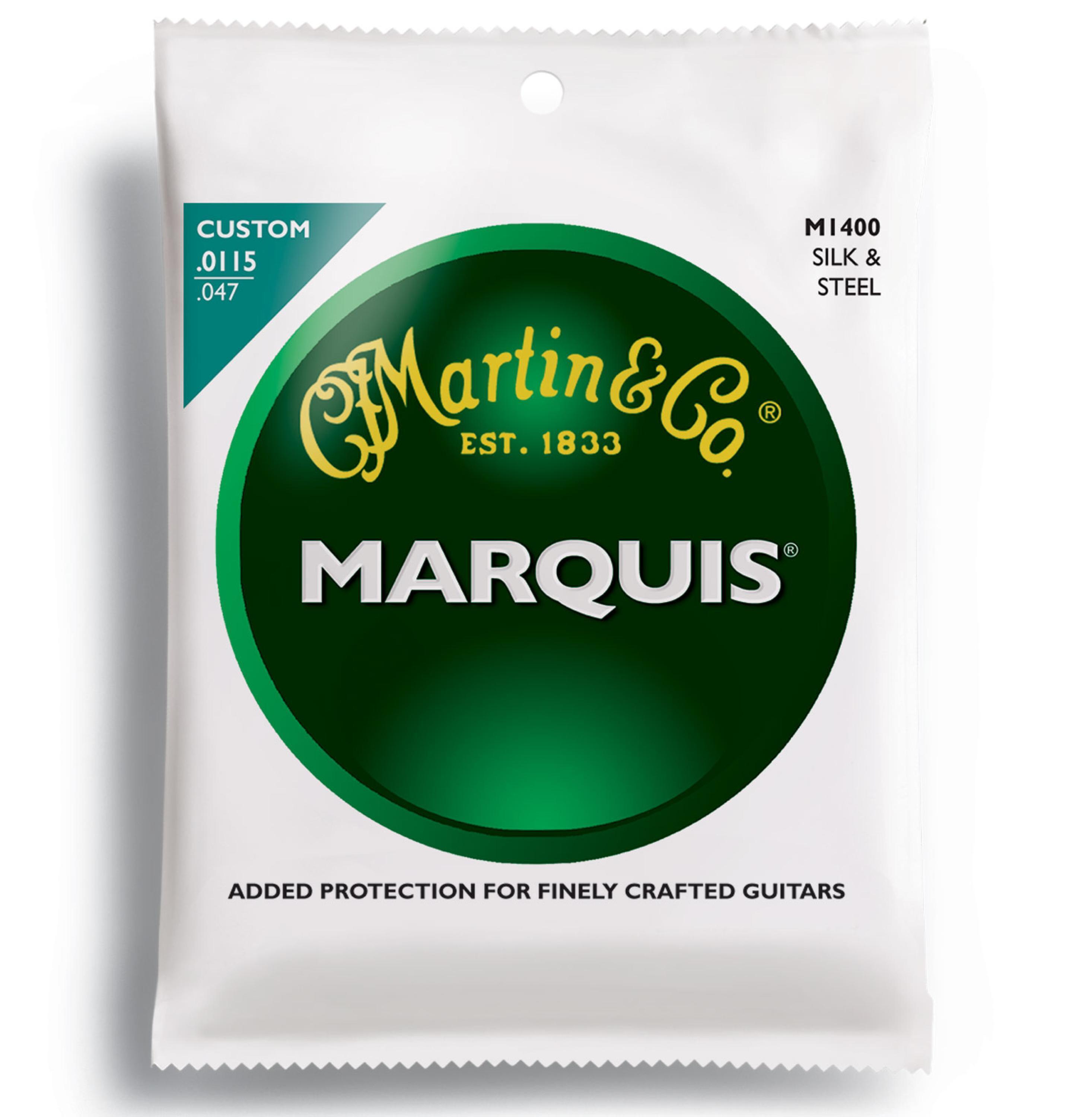 Martin M 1400 Marquis Silk Steel Standard Acoustic Strings