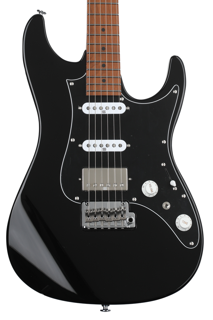 Ibanez Prestige AZ2204B Electric Guitar - Black | Sweetwater
