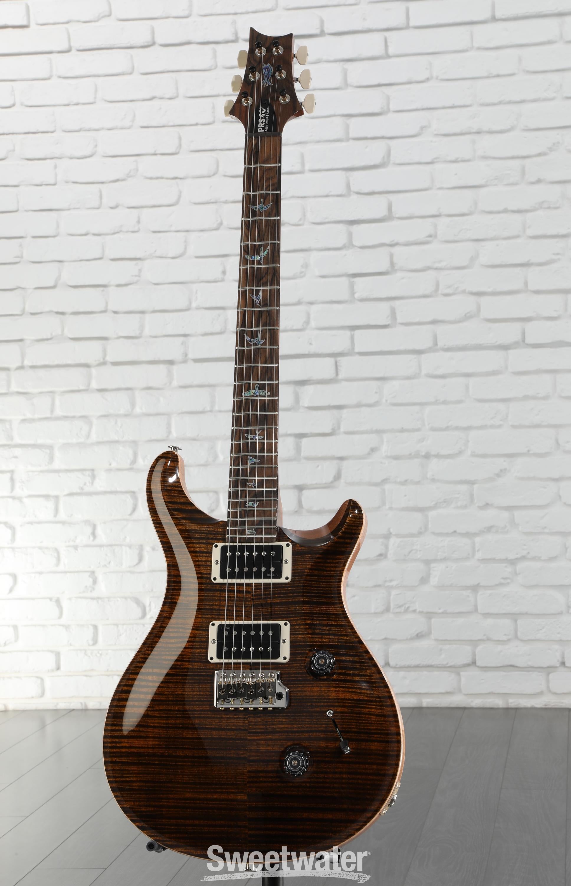 PRS 40th Anniversary Custom 24 Electric Guitar - Tiger Eye
