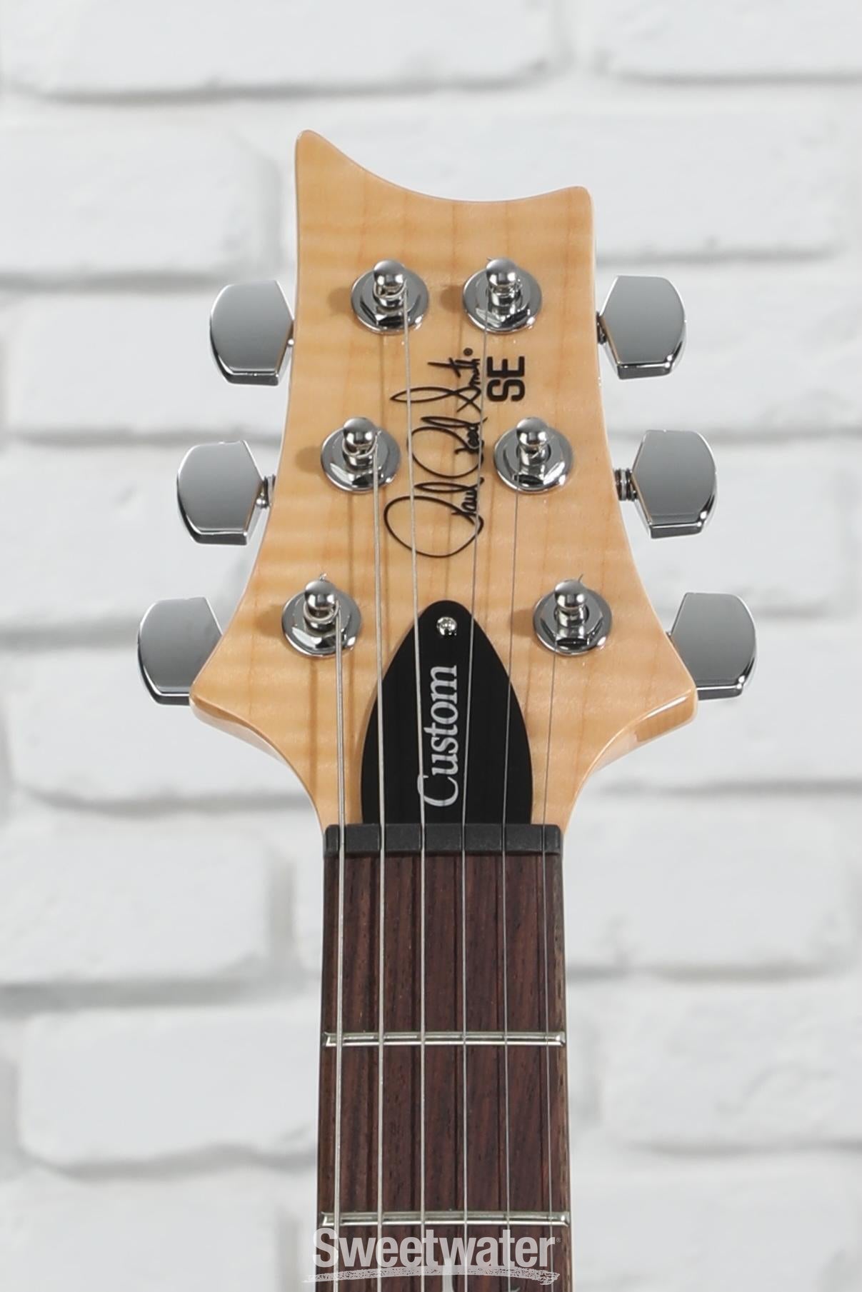 PRS SE custom 24-08 turquoise 純正ケース付き PRS Guitars SE Custom 24-08 Electric Guitar With Gigbag