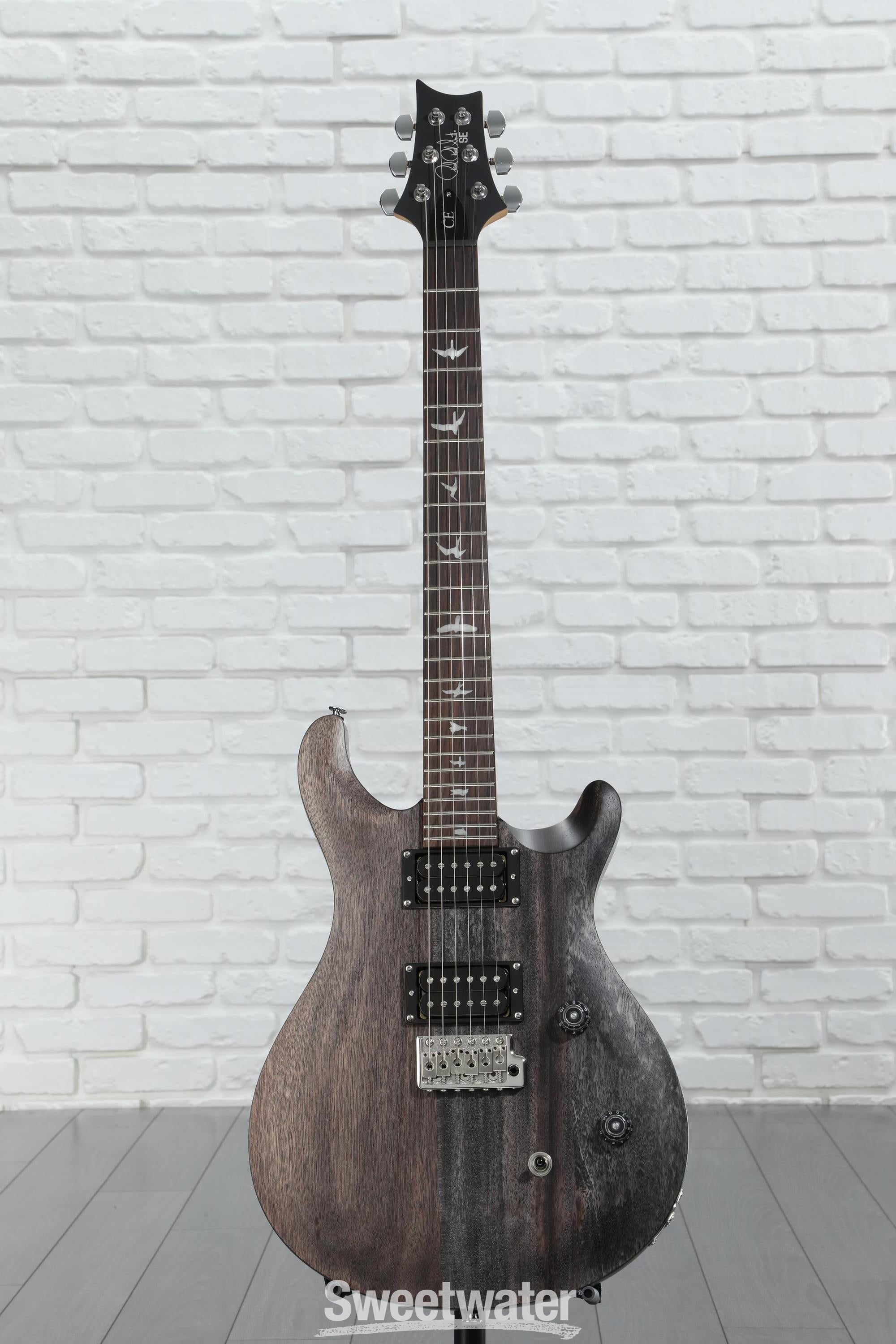 PRS SE CE 24 Standard Satin Electric Guitar - Charcoal Satin