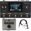 Photo of Headrush Core Guitar Multi-effect/Amp Modeler/Vocal Processor Unit and Seymour Duncan PowerStage 100 Stereo Bundle