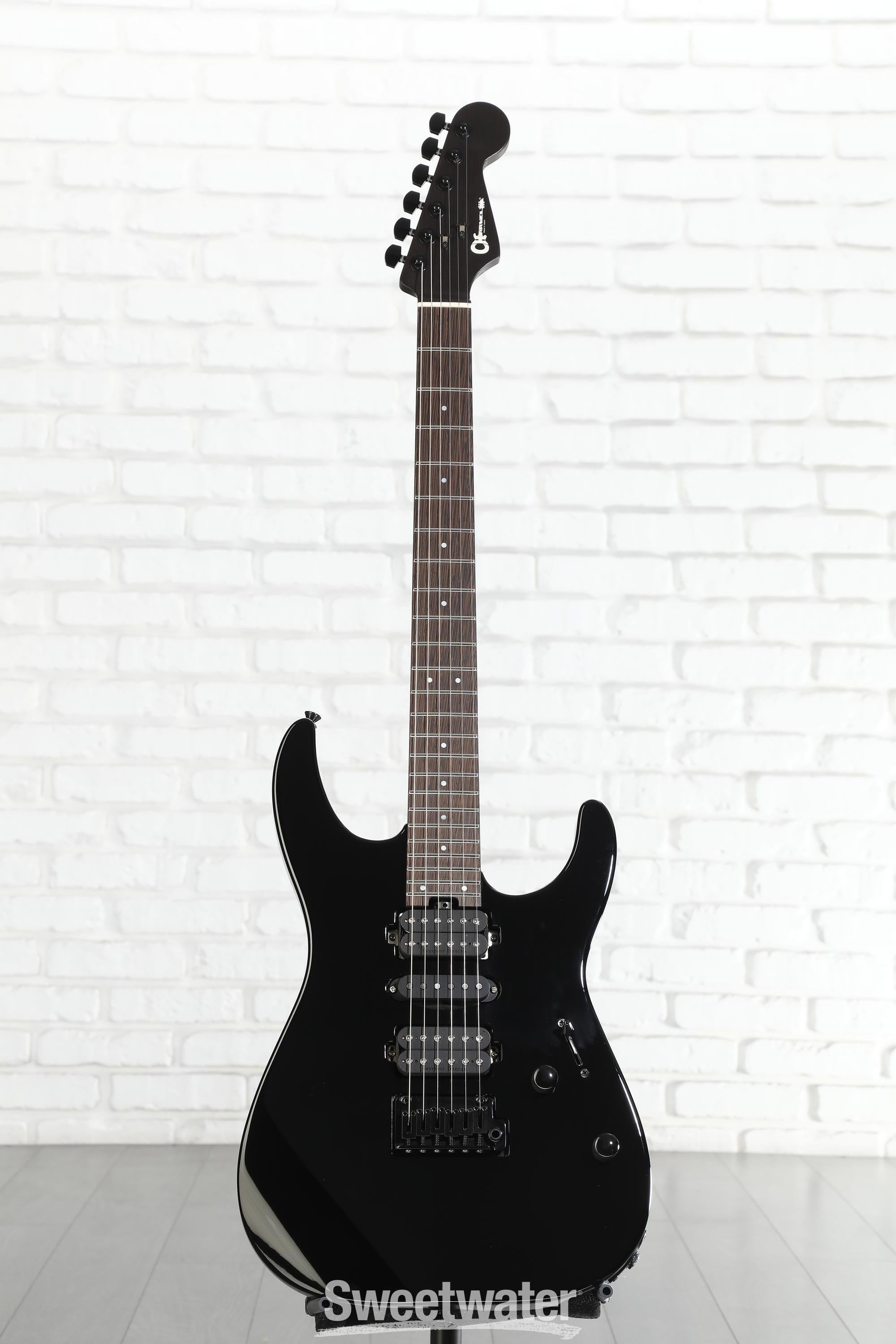 Charvel MJ DK24 HSH 2PT Electric Guitar - Black | Sweetwater