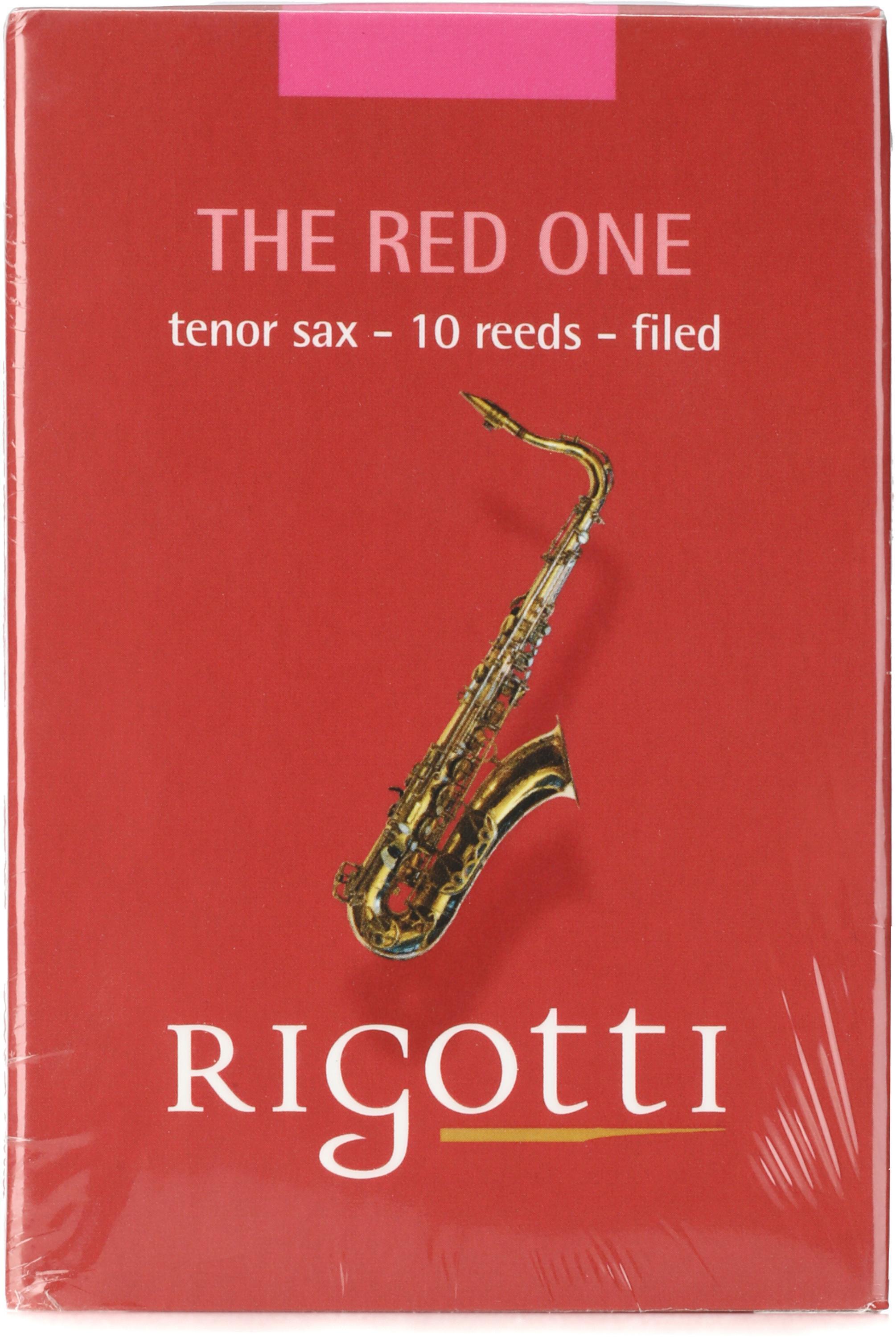 Rigotti RG.CST Gold Classic Tenor Saxophone Reeds - 2 Medium (10-pack ...