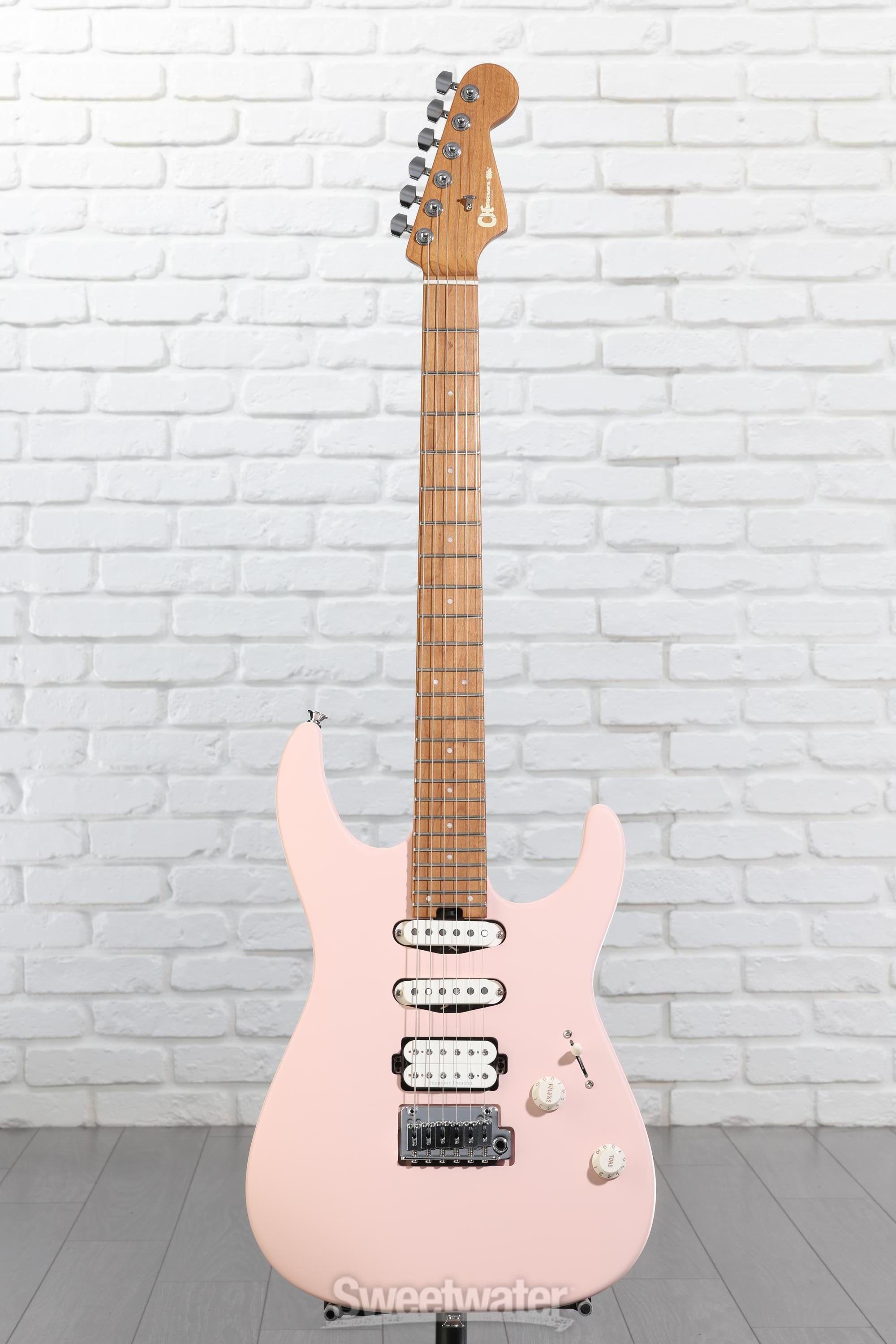 Charvel Pro-Mod DK24 HSS Electric Guitar - Shell Pink