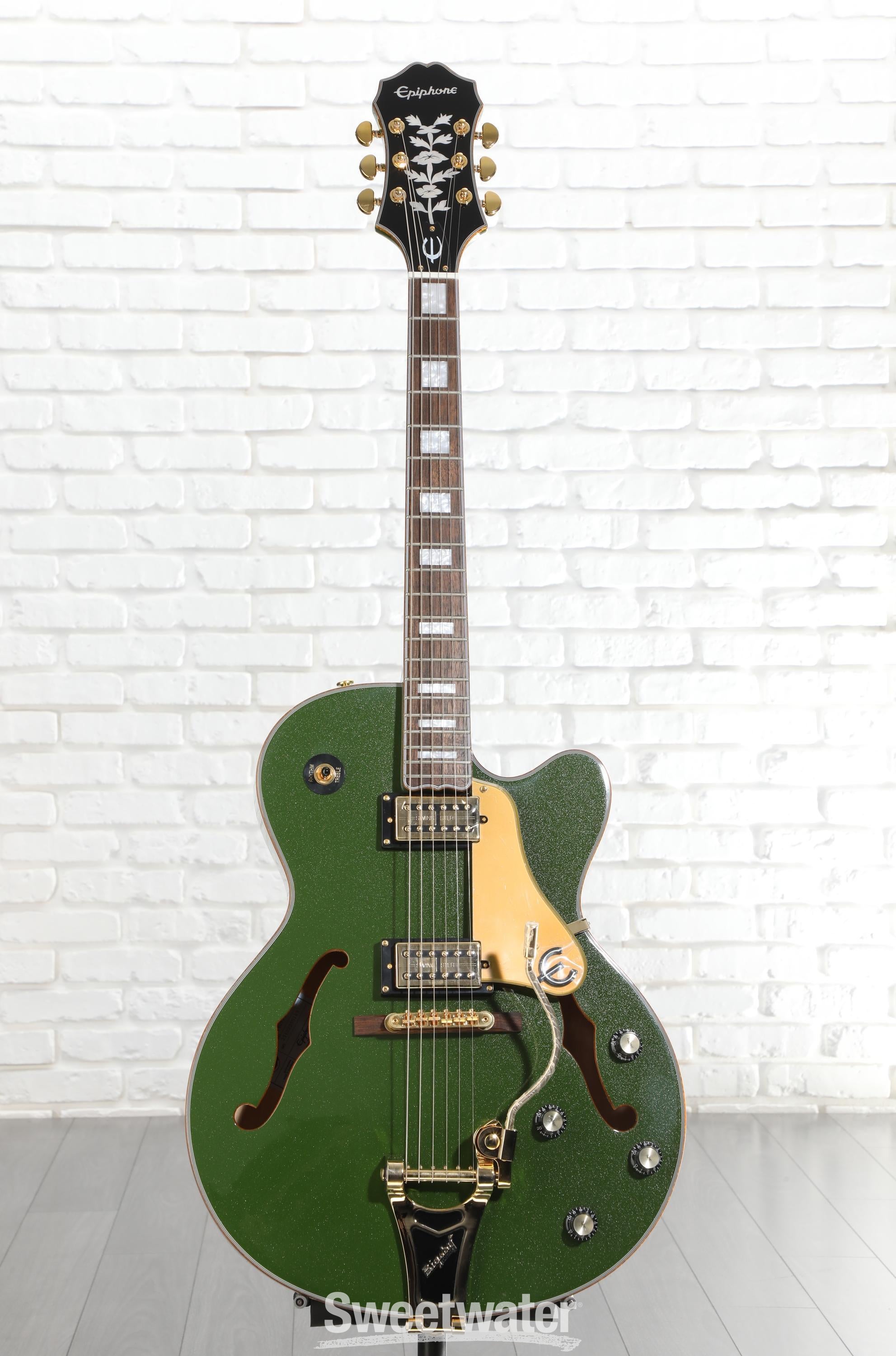 Epiphone Emperor Swingster Hollowbody - Forest Green Metallic