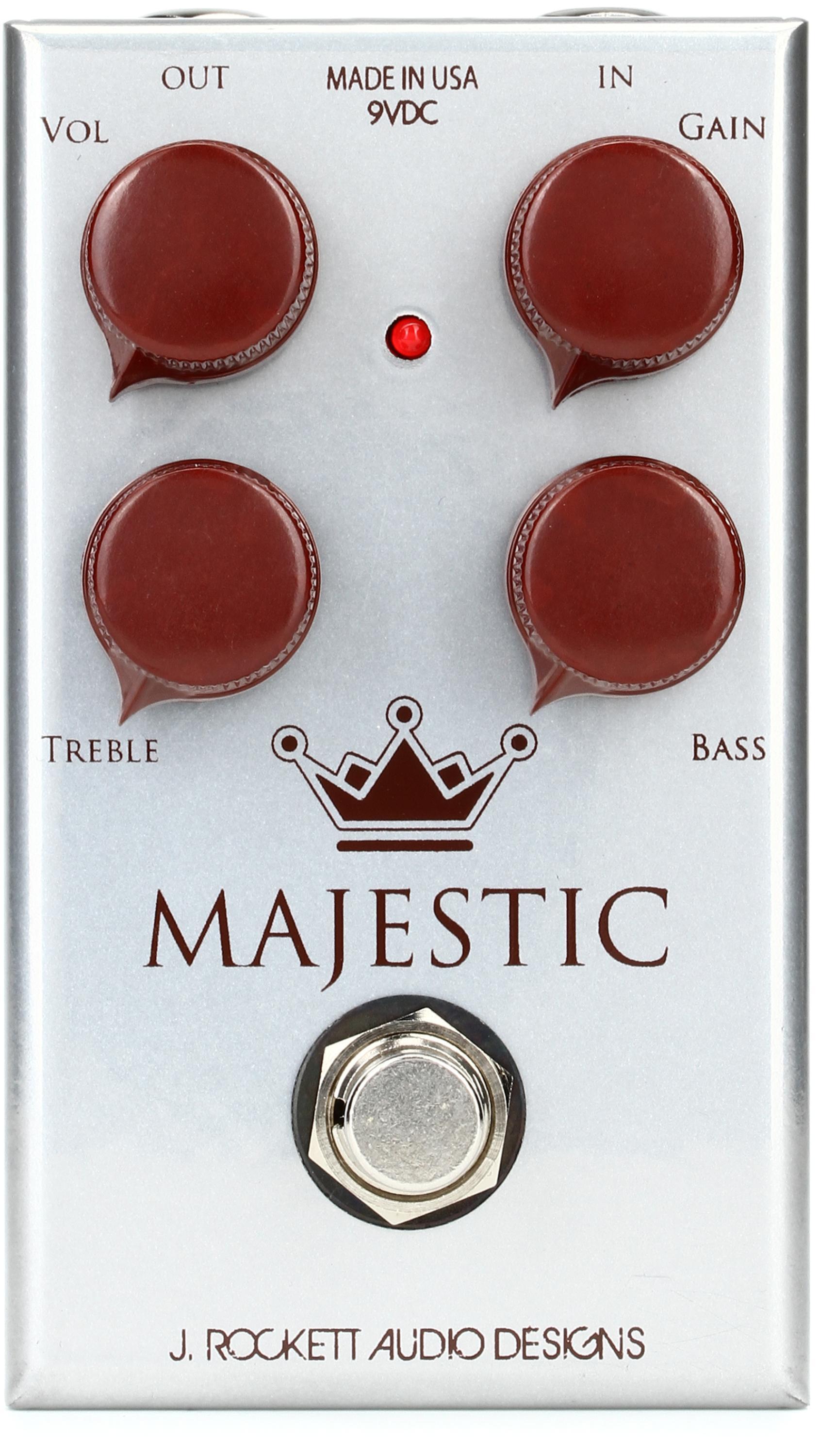 J. Rockett Audio Designs Majestic Overdrive Pedal | Sweetwater