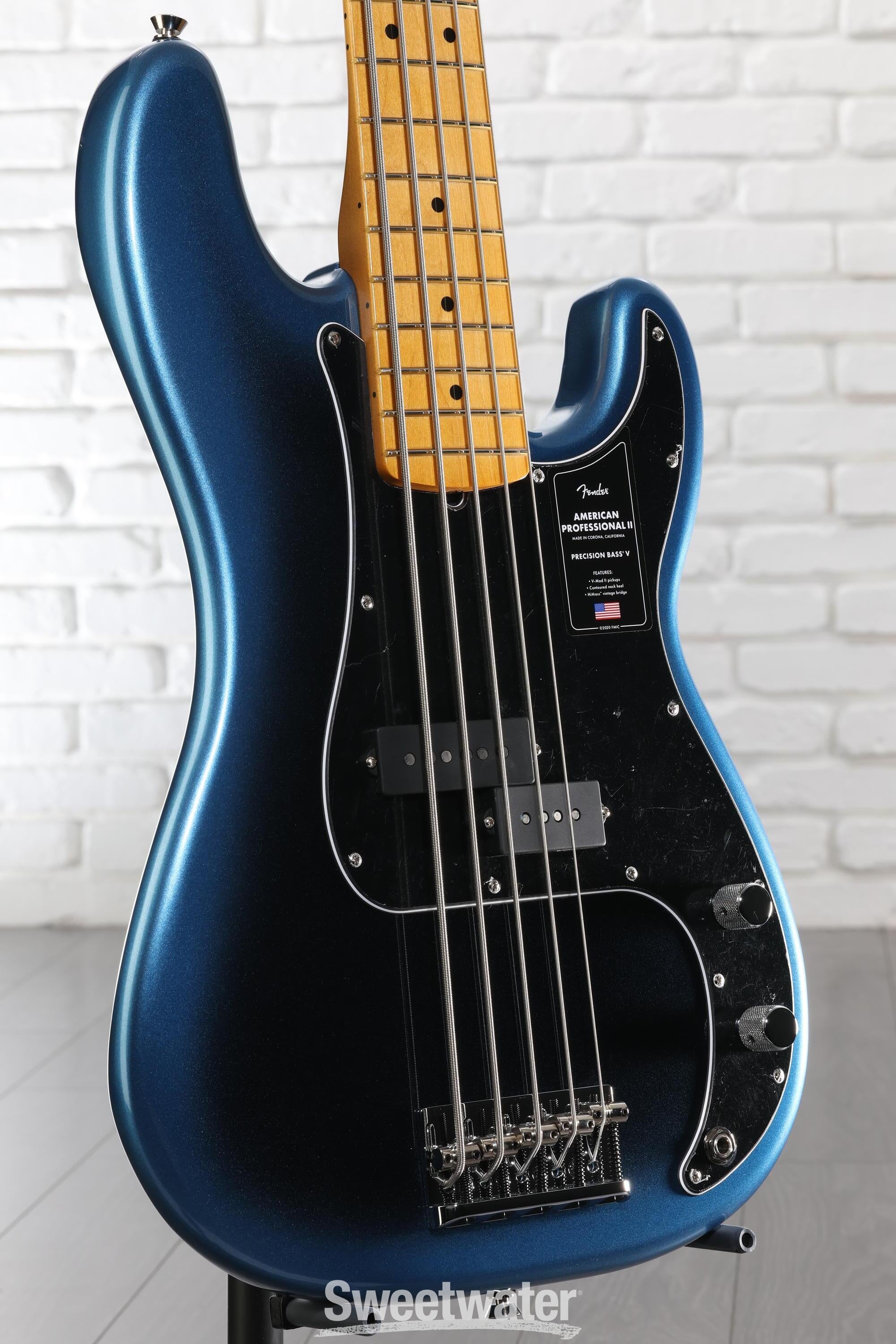 Fender American Professional II Precision Bass V - Dark Night