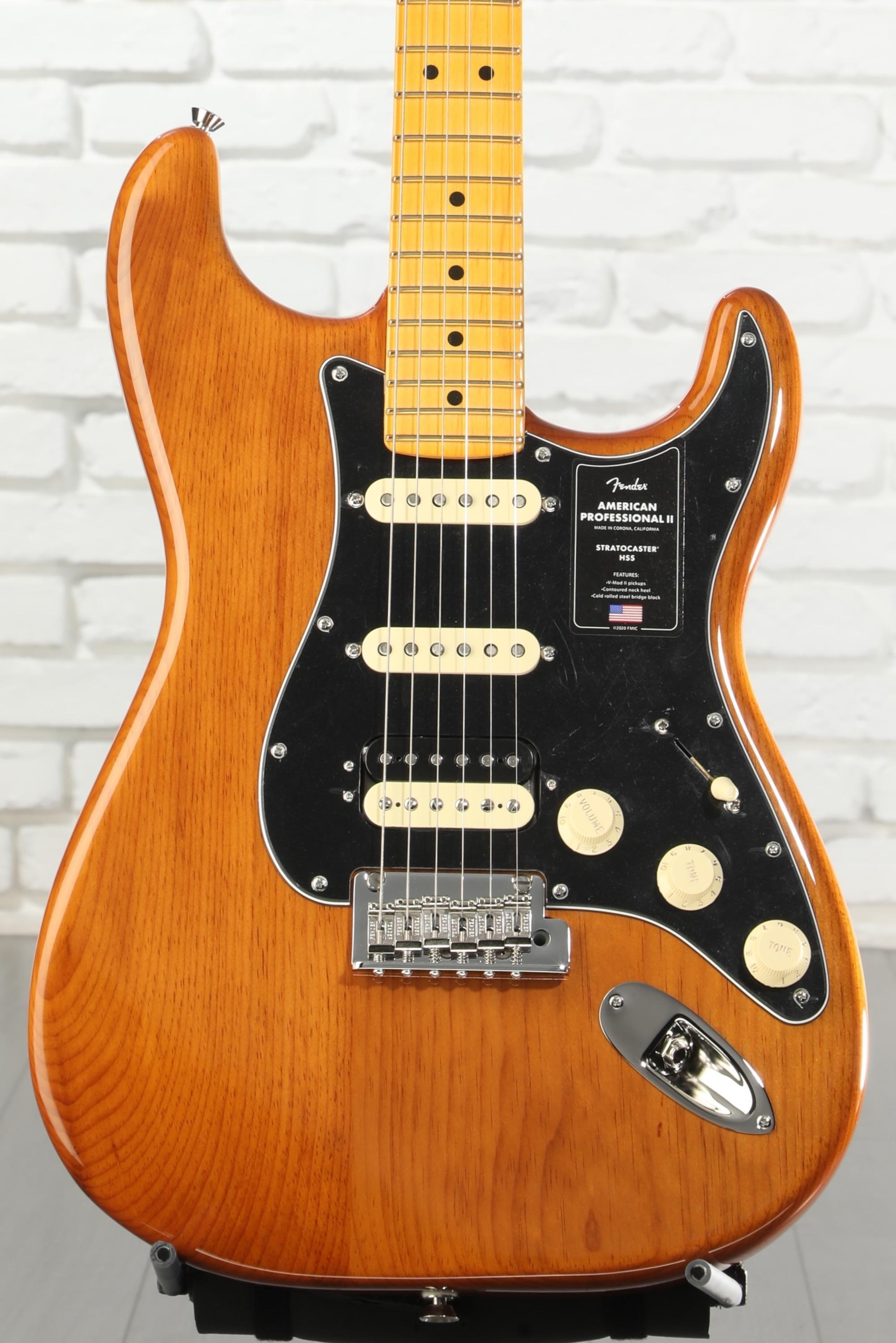 Fender American Professional II Stratocaster HSS - Roasted Pine