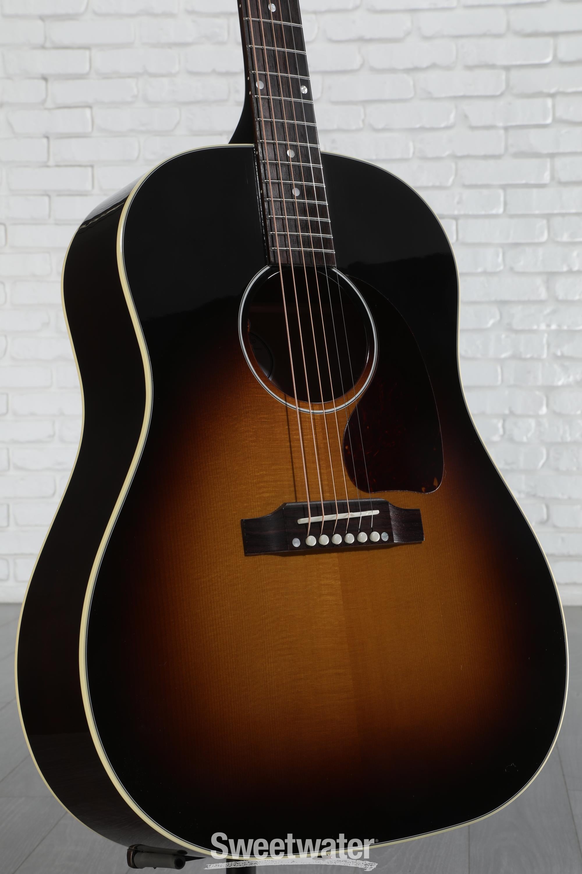 ギター Gibson J-45 STANDARD Antique Natural Gibson Acoustic J-45 Big Leaf Maple - Antique Natural