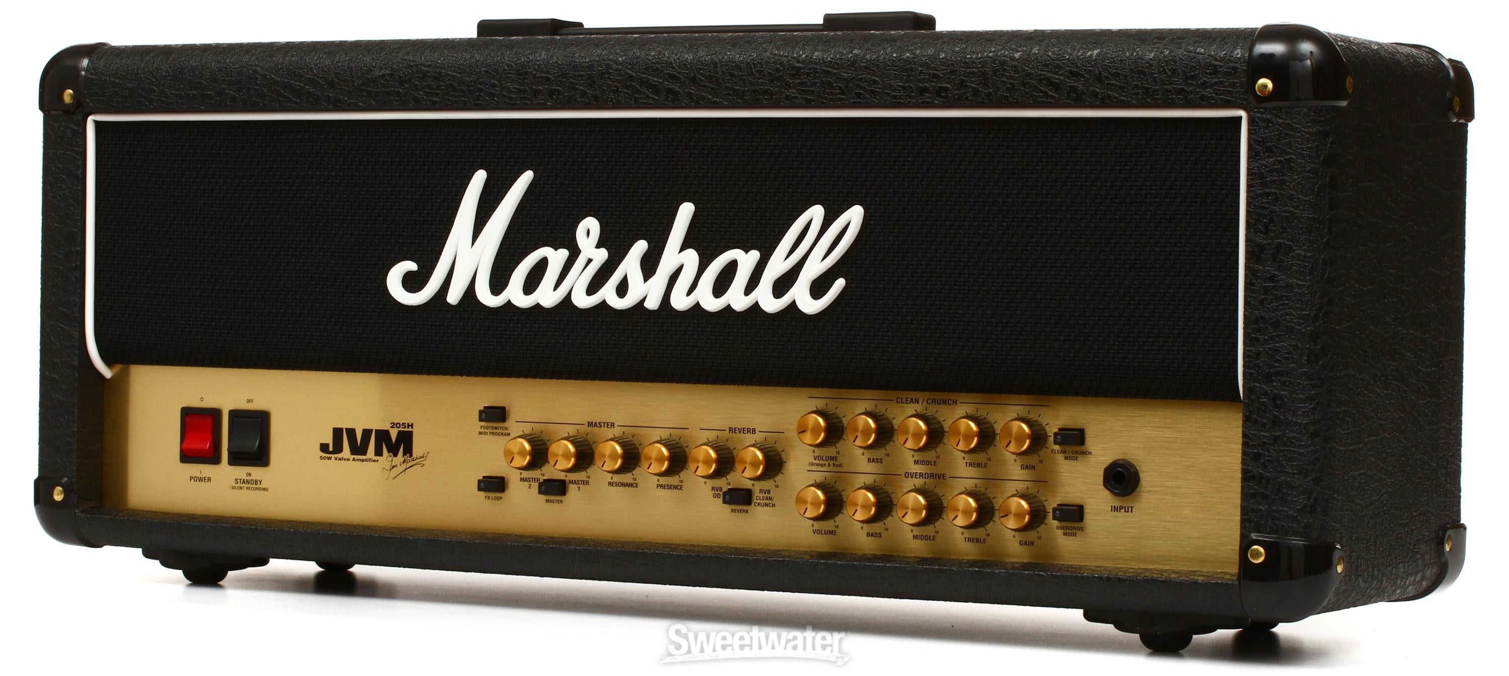 Marshall JVM205H 50-watt 2-channel Tube Head