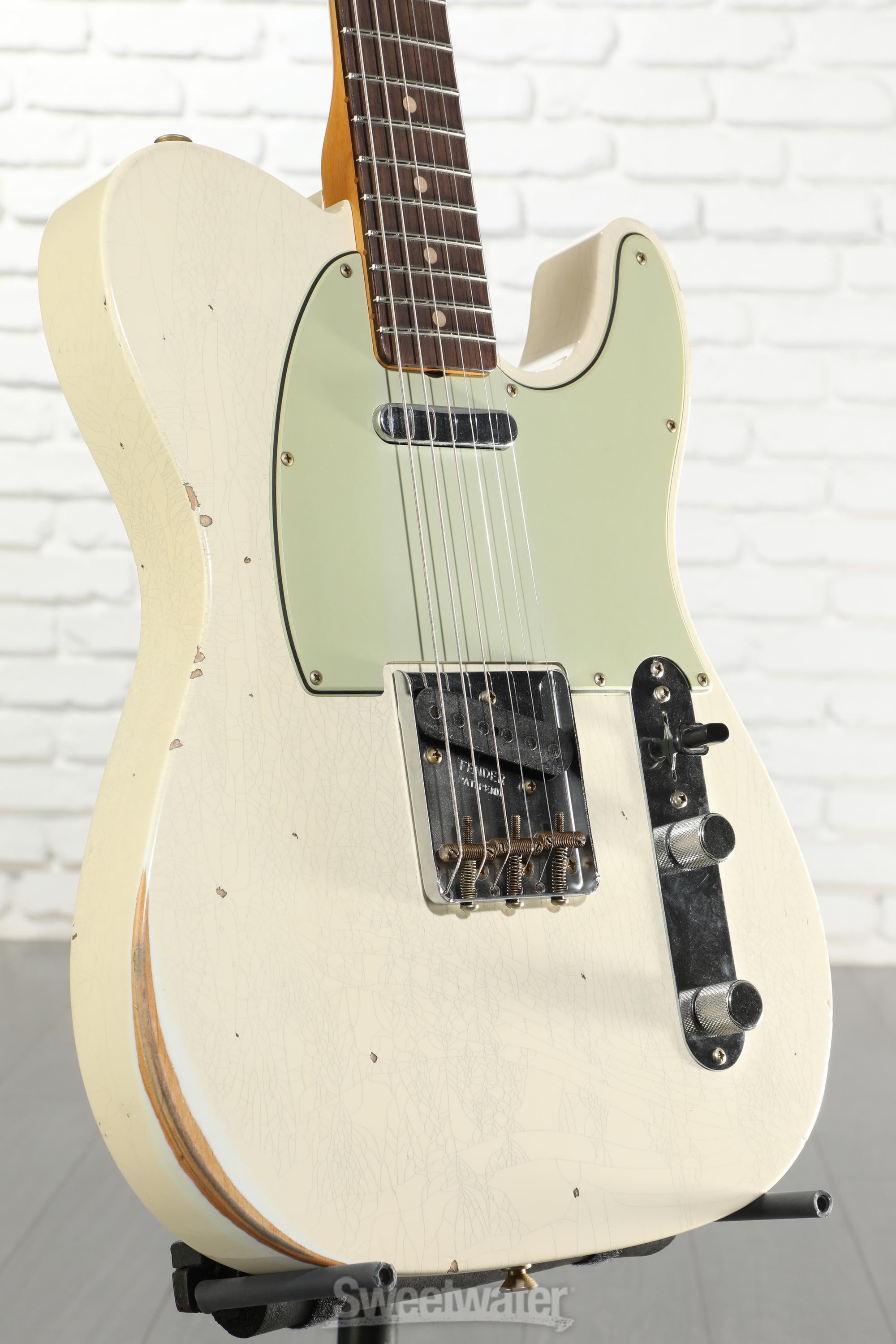 Fender Custom Shop '63 Telecaster Relic Electric Guitar - Aged