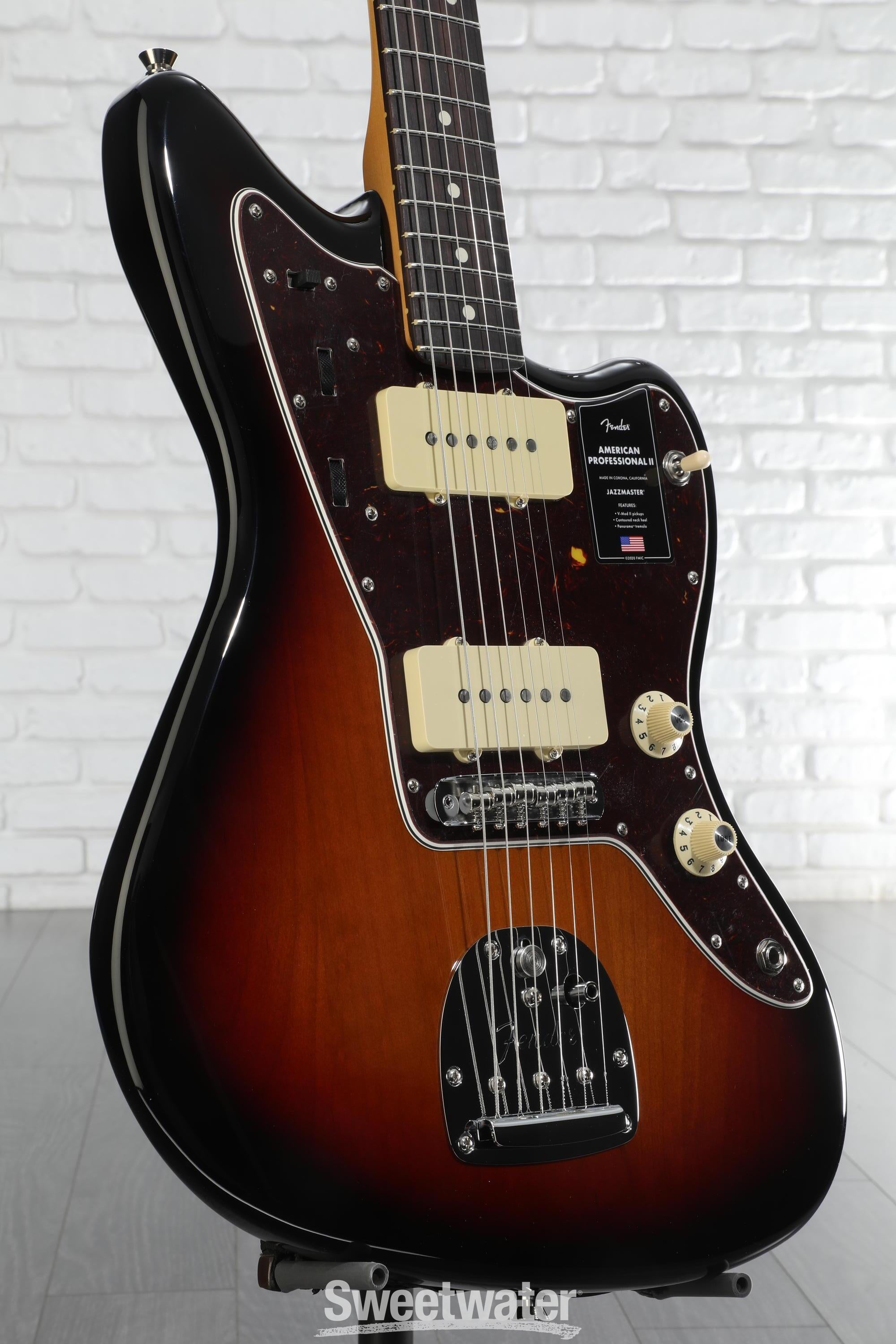 Fender Jazzmaster professional ii サンバースト Fender American Professional II Jazzmaster - 3-color