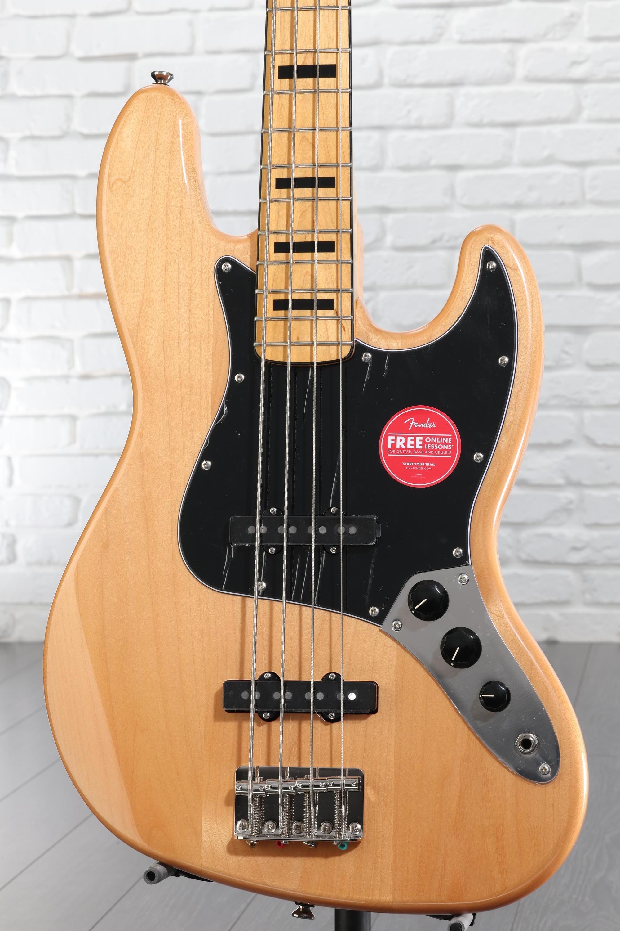 新品級 squier classic vibe '70s jazz bass Classic Vibe 70's Jazz Bass - Natural – Dave's Guitar Shop