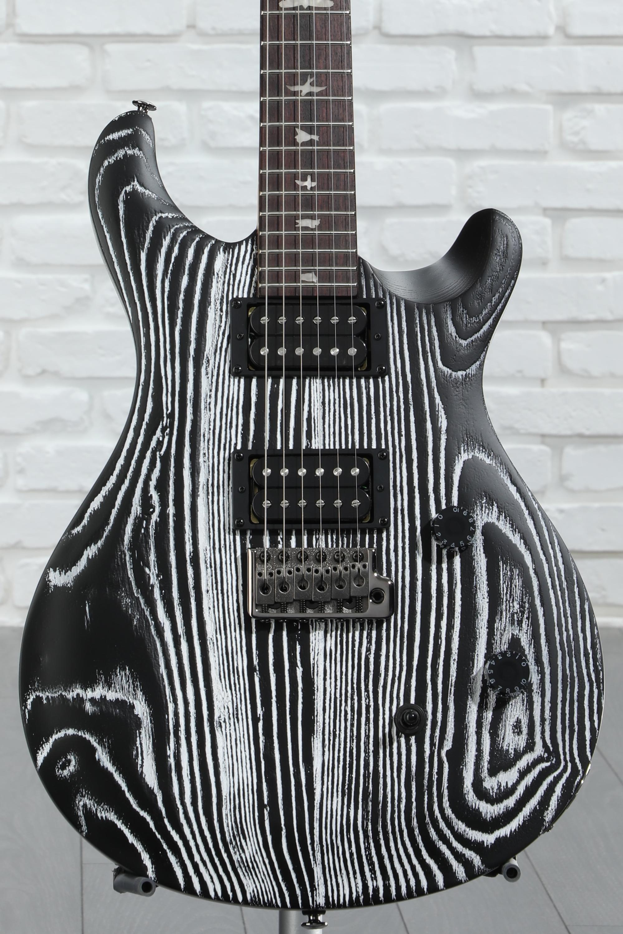 PRS SE Sandblasted CE 24 Electric Guitar - Sandblasted White, Limited Edition