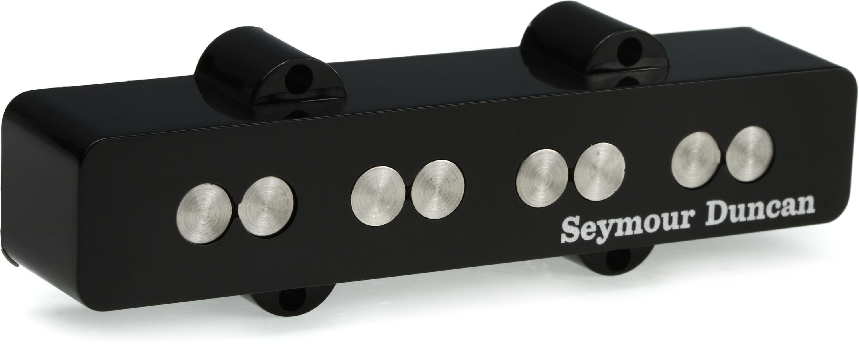 Seymour Duncan SJB-3 Quarter Pound J-Bass Pickup - Black Bridge