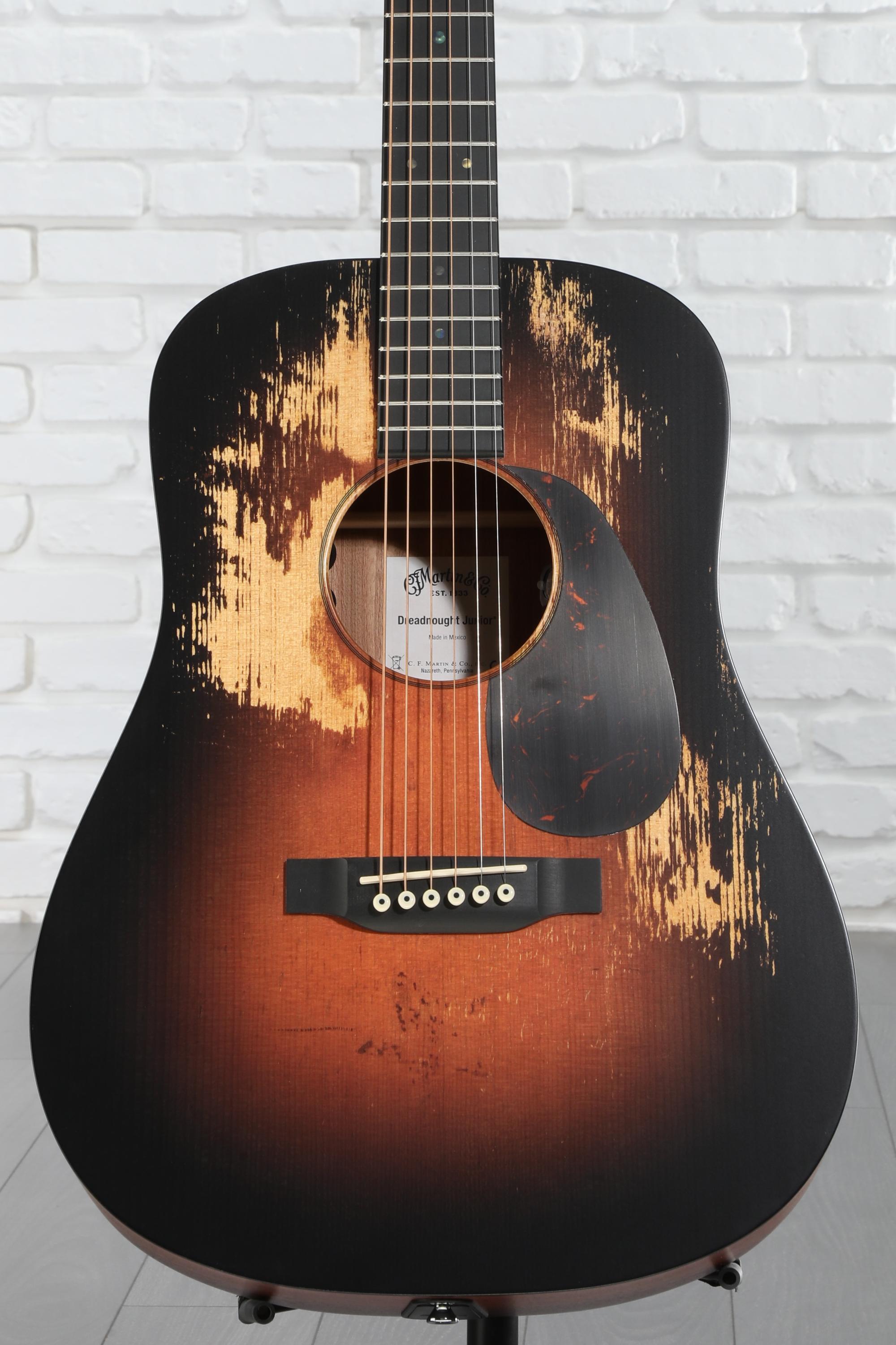 Martin D Jr-E StreetLegend Burst Acoustic-electric Guitar - Custom