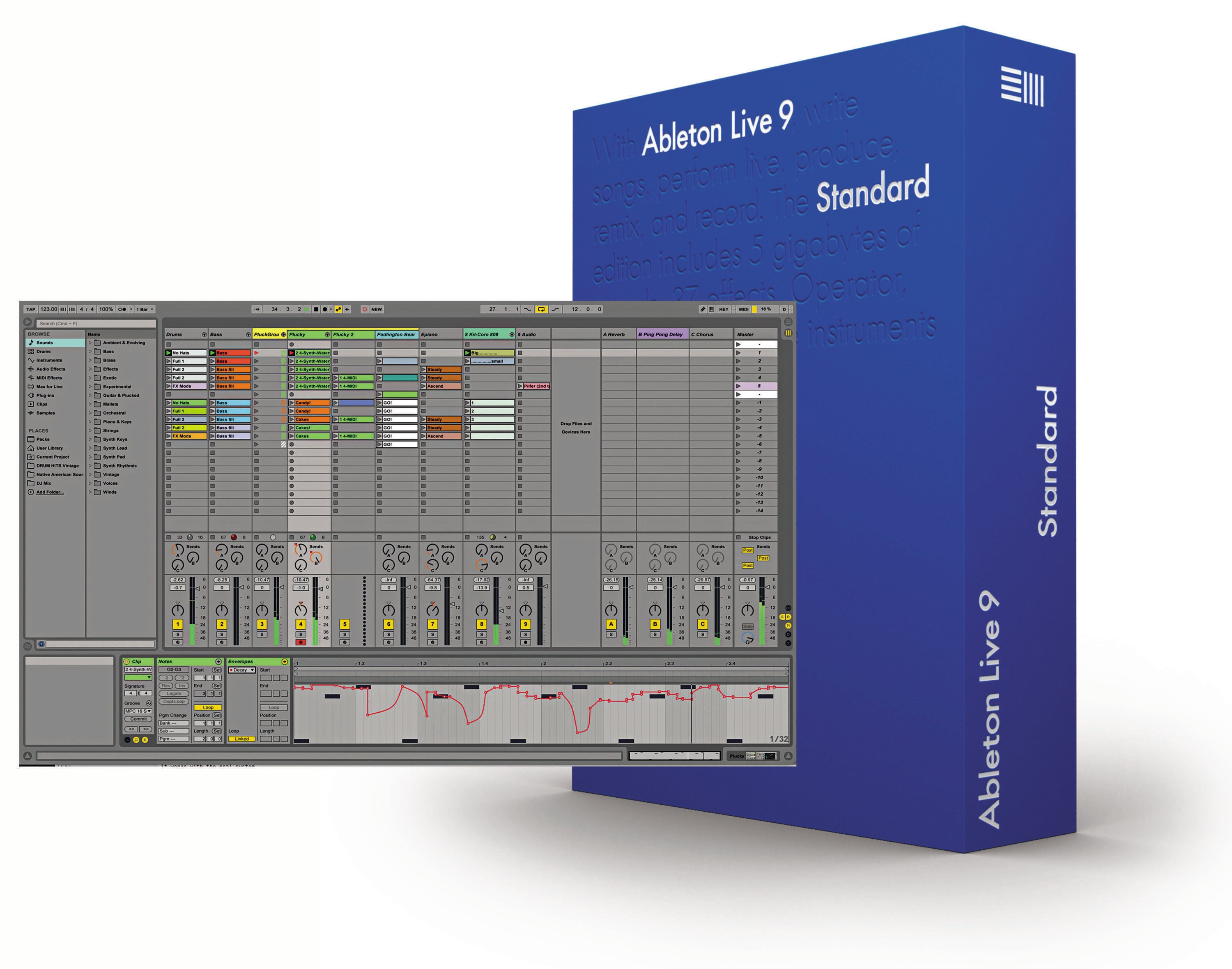 Ableton Live 9 Standard - Academic Version (boxed) | Sweetwater