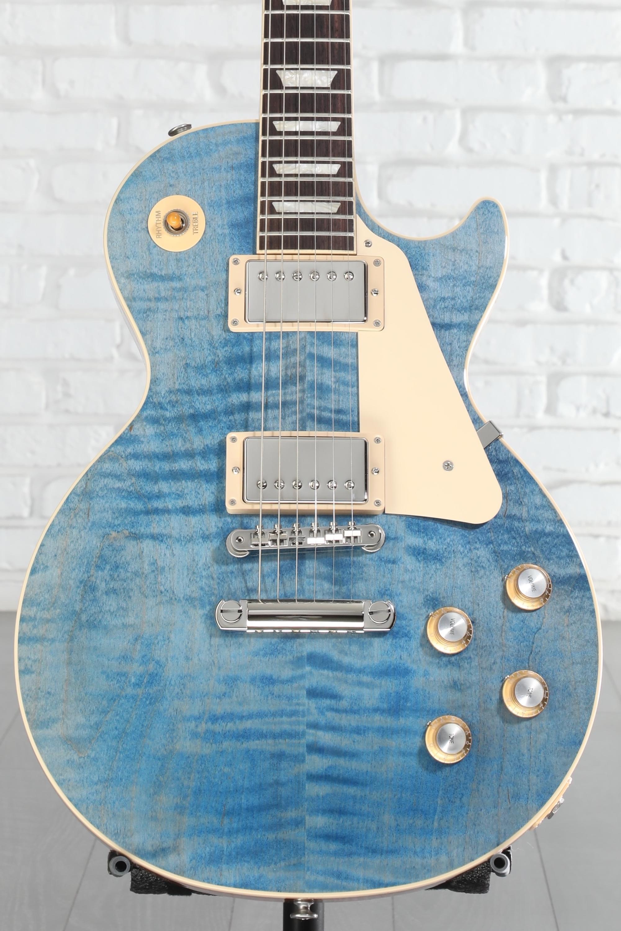 Gibson Les Paul Standard '60s Figured Top Electric Guitar - Ocean
