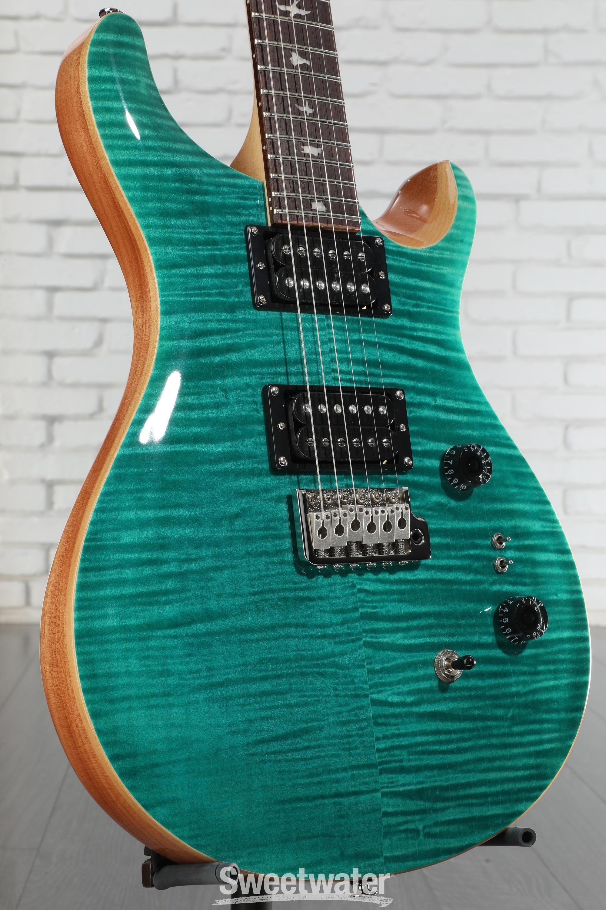 PRS SE custom 24-08 turquoise 純正ケース付き PRS SE Custom 24-08 - Turquoise (107994:TU)