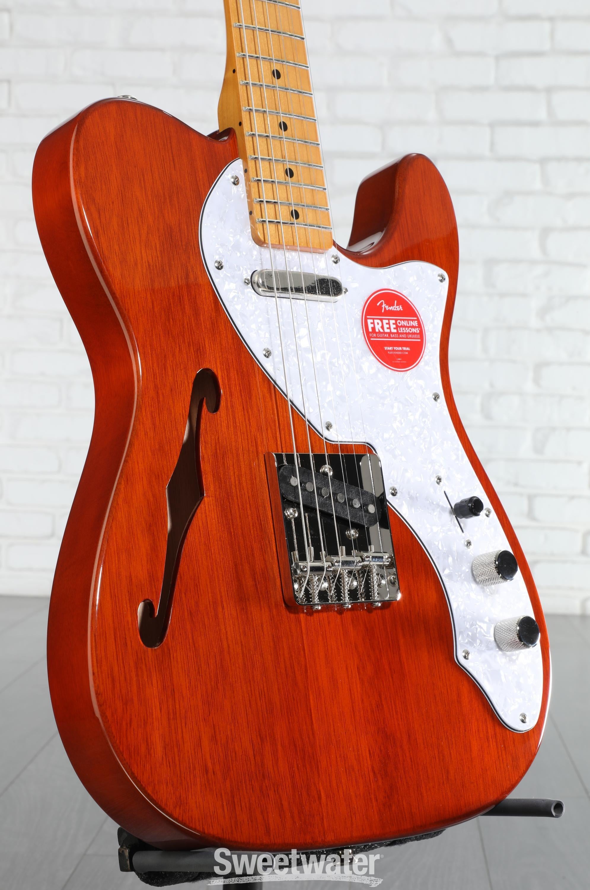 Squier Classic Vibe '60s Telecaster Thinline - Natural | Sweetwater