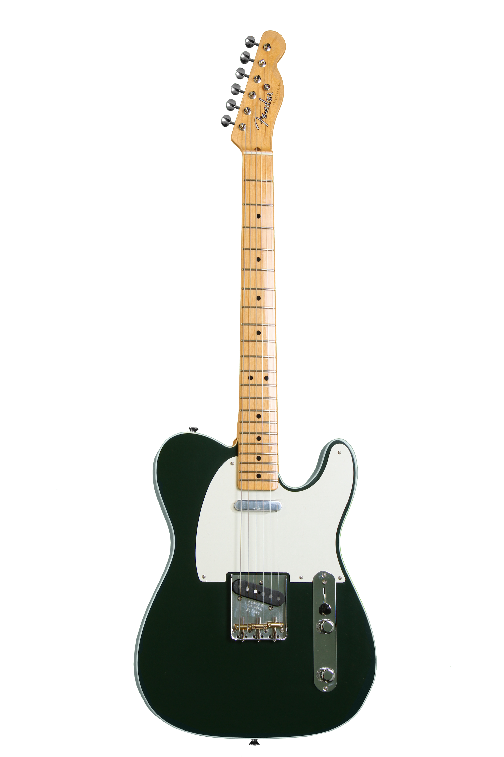 Fender Custom Shop Dual-tone Top-bound Telecaster NOS - Dark Green ...