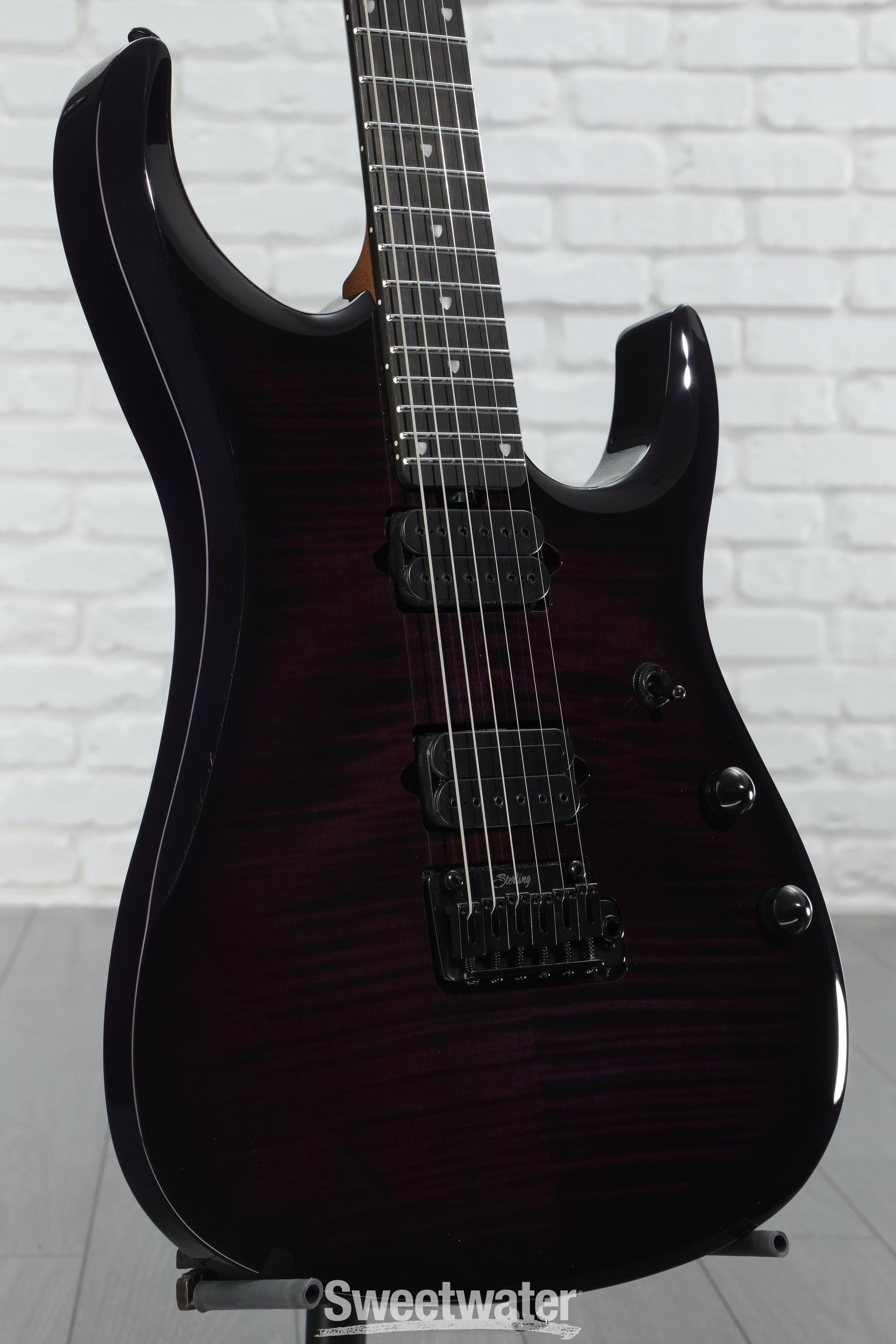 sterling by music　man jp150　カード払い可 Sterling by Music Man JP150 Signature Flame Maple Island