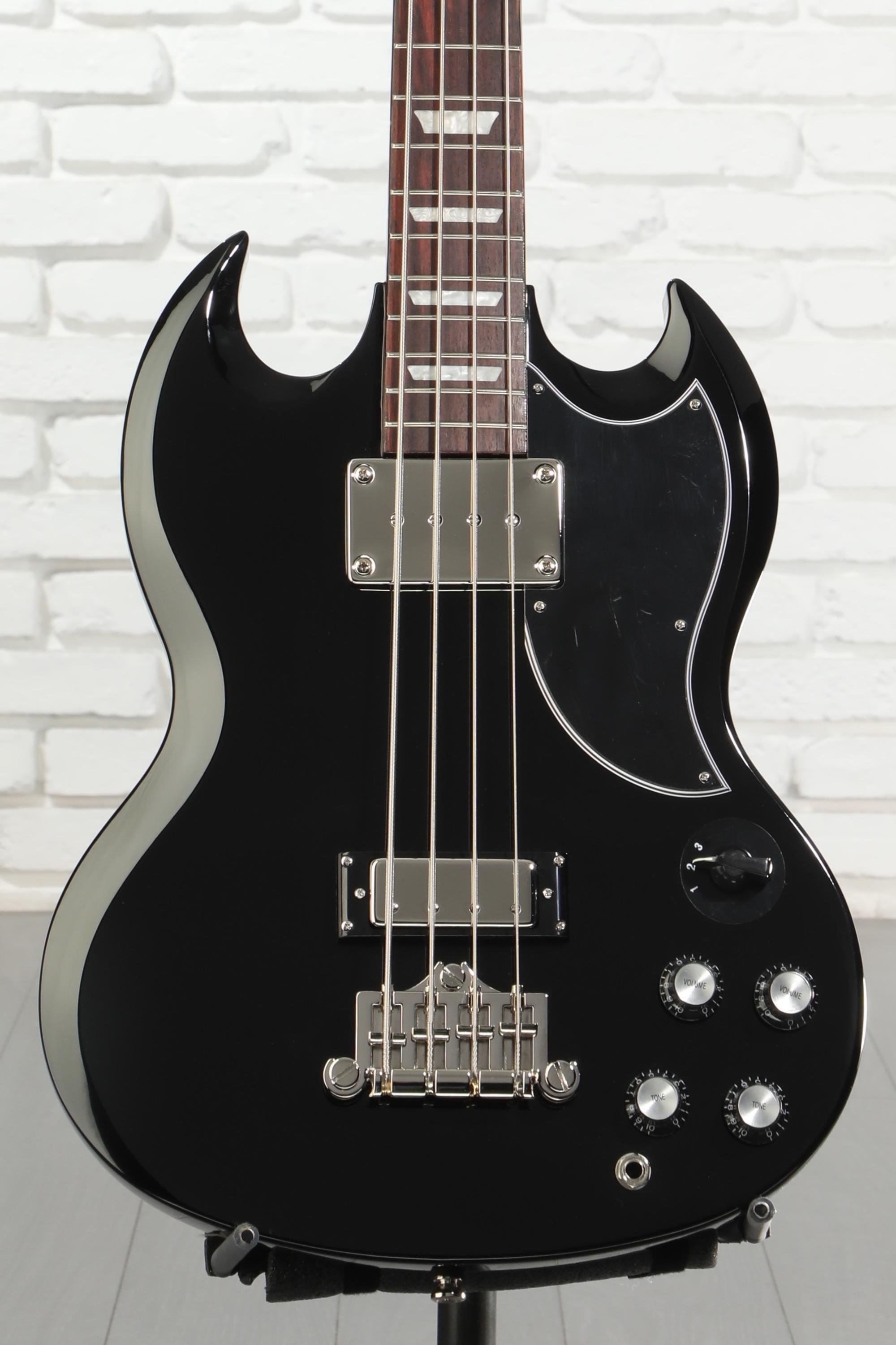 Epiphone EB-3 Bass Guitar - Ebony | Sweetwater