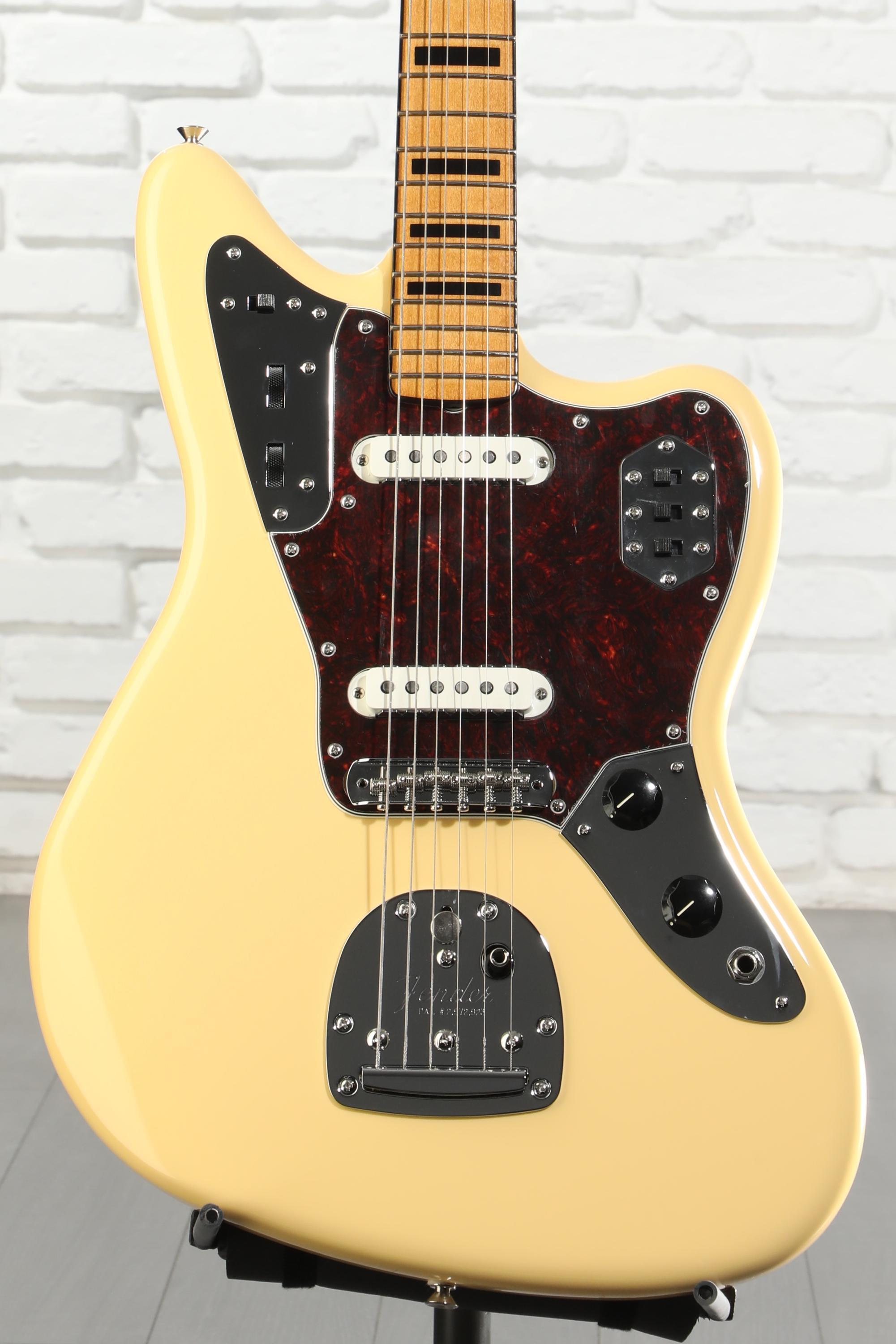 Fender Vintera II '70s Jaguar Electric Guitar - Vintage White