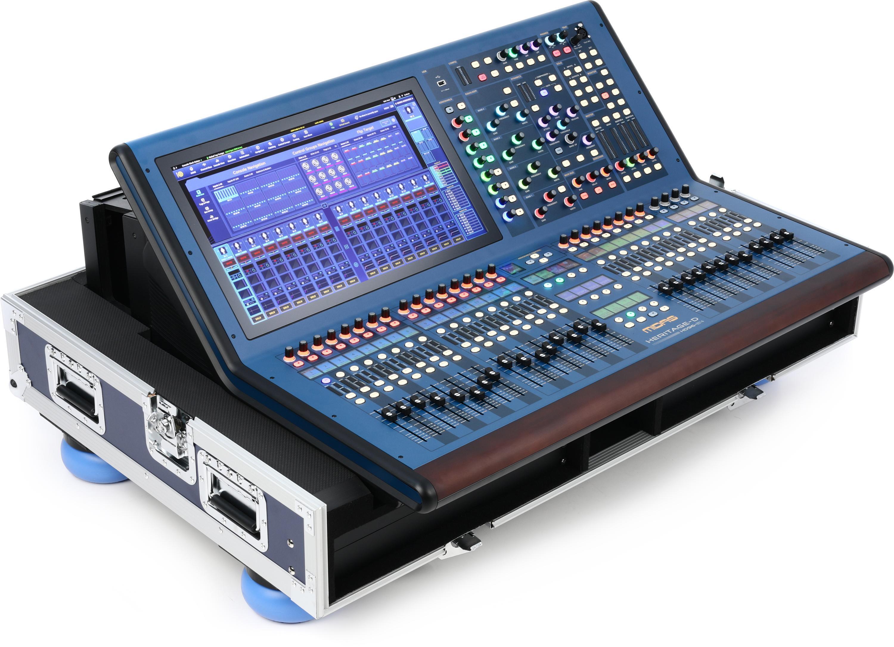 Midas Heritage D HD96-24-CC-TP Digital Mixer Tour Pack | Sweetwater