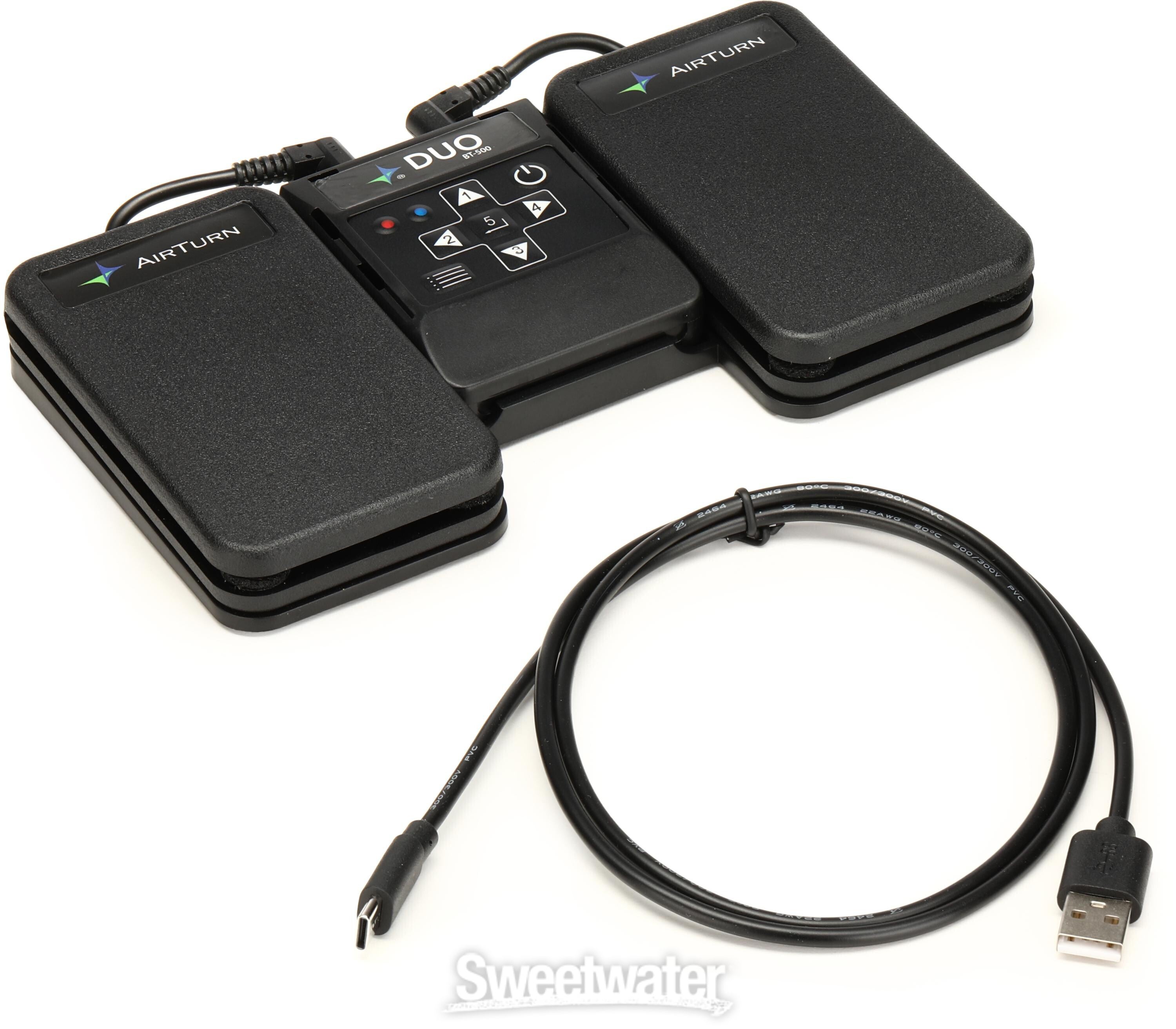 AirTurn DUO 500 Bluetooth Pedal Controller | Sweetwater