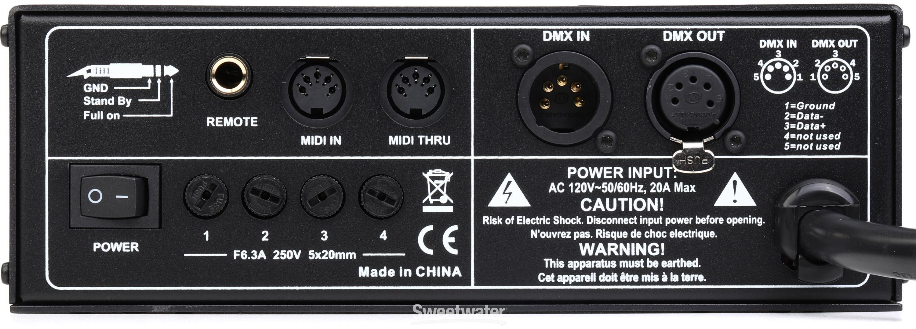 Elation Cyber Pak 4-channel Dimmer/Chase/MIDI Relay Pack